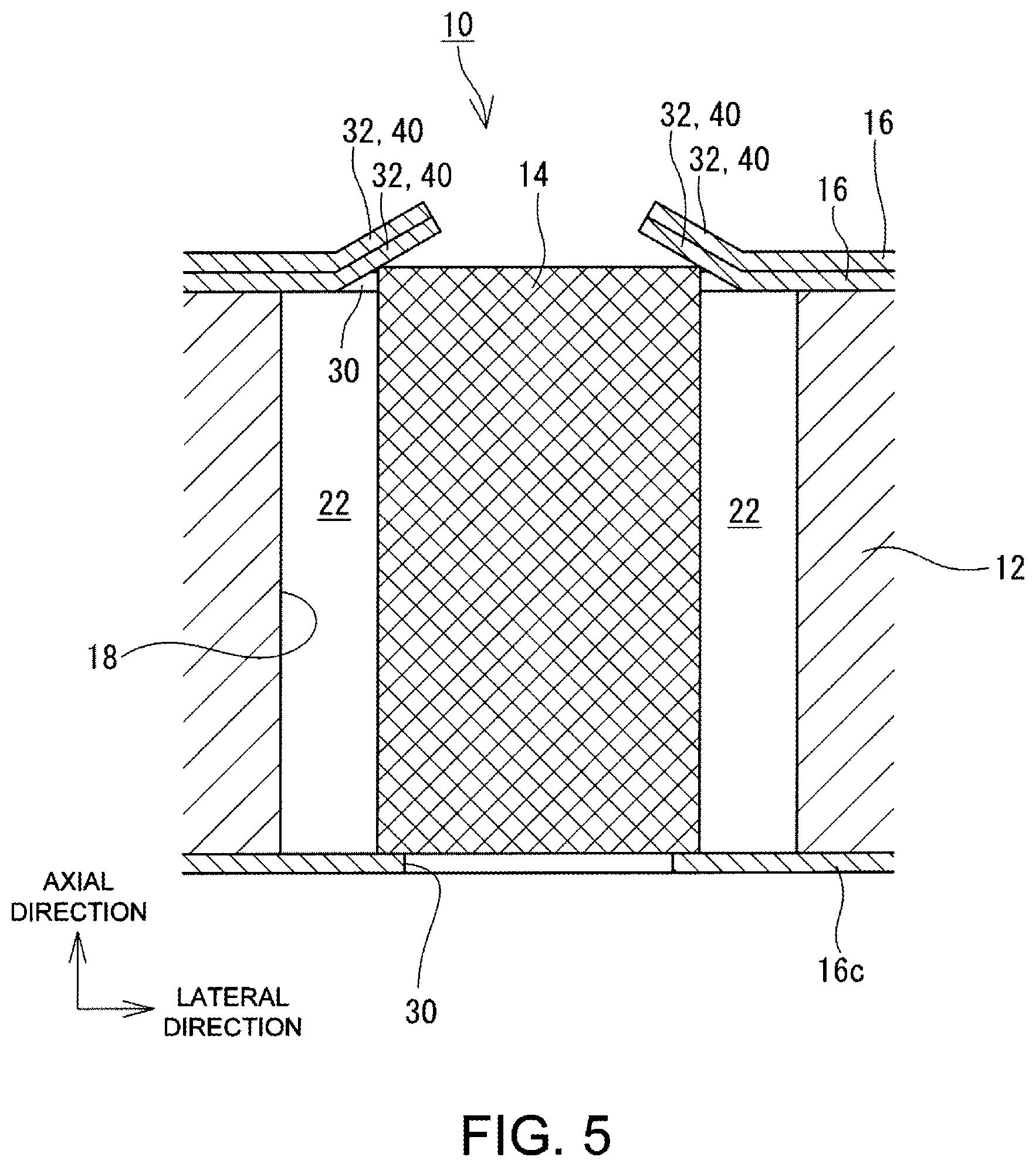 Patent US11824405 Figure 5 – Rotor of rotary electric machine