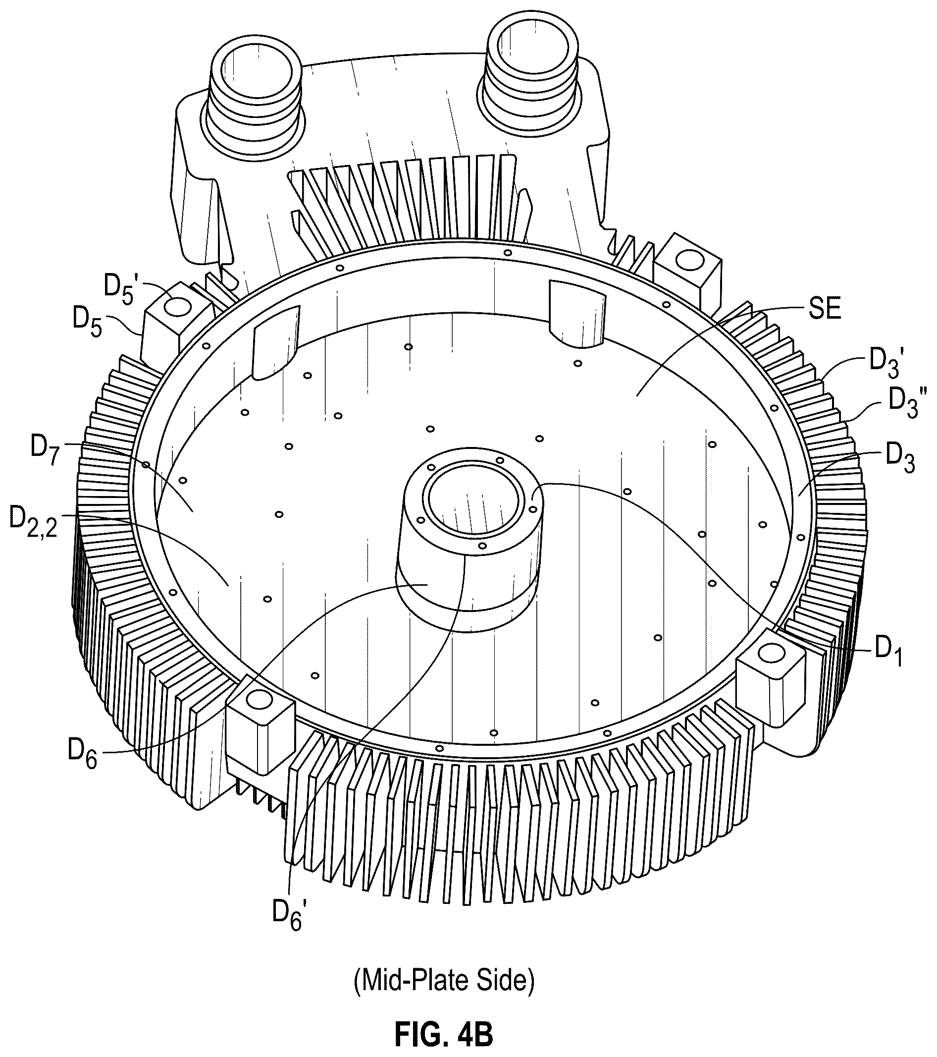 Patent US11824406 Figure 6 – Motor drive unit