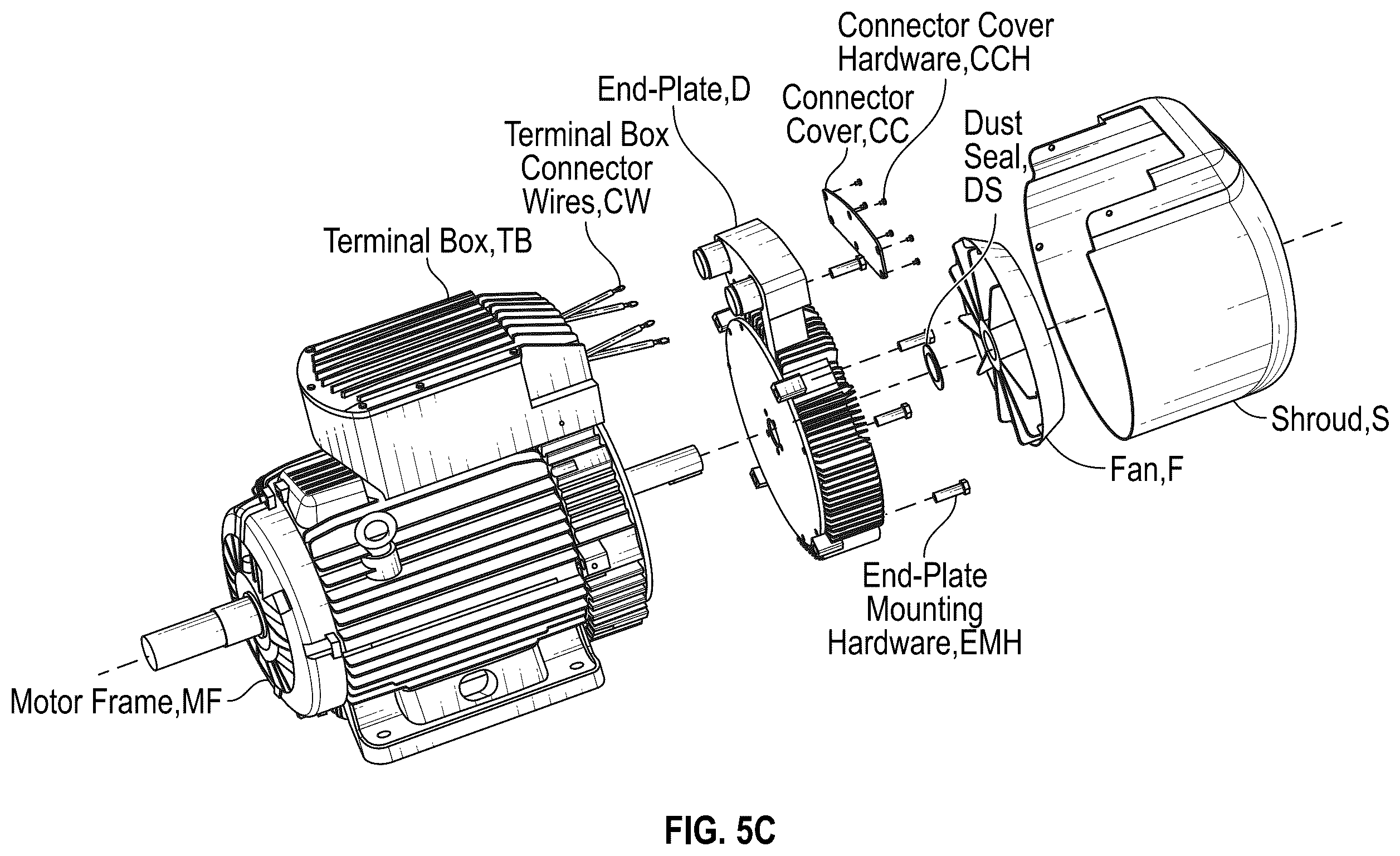 Patent US11824406 Figure 9 – Motor drive unit