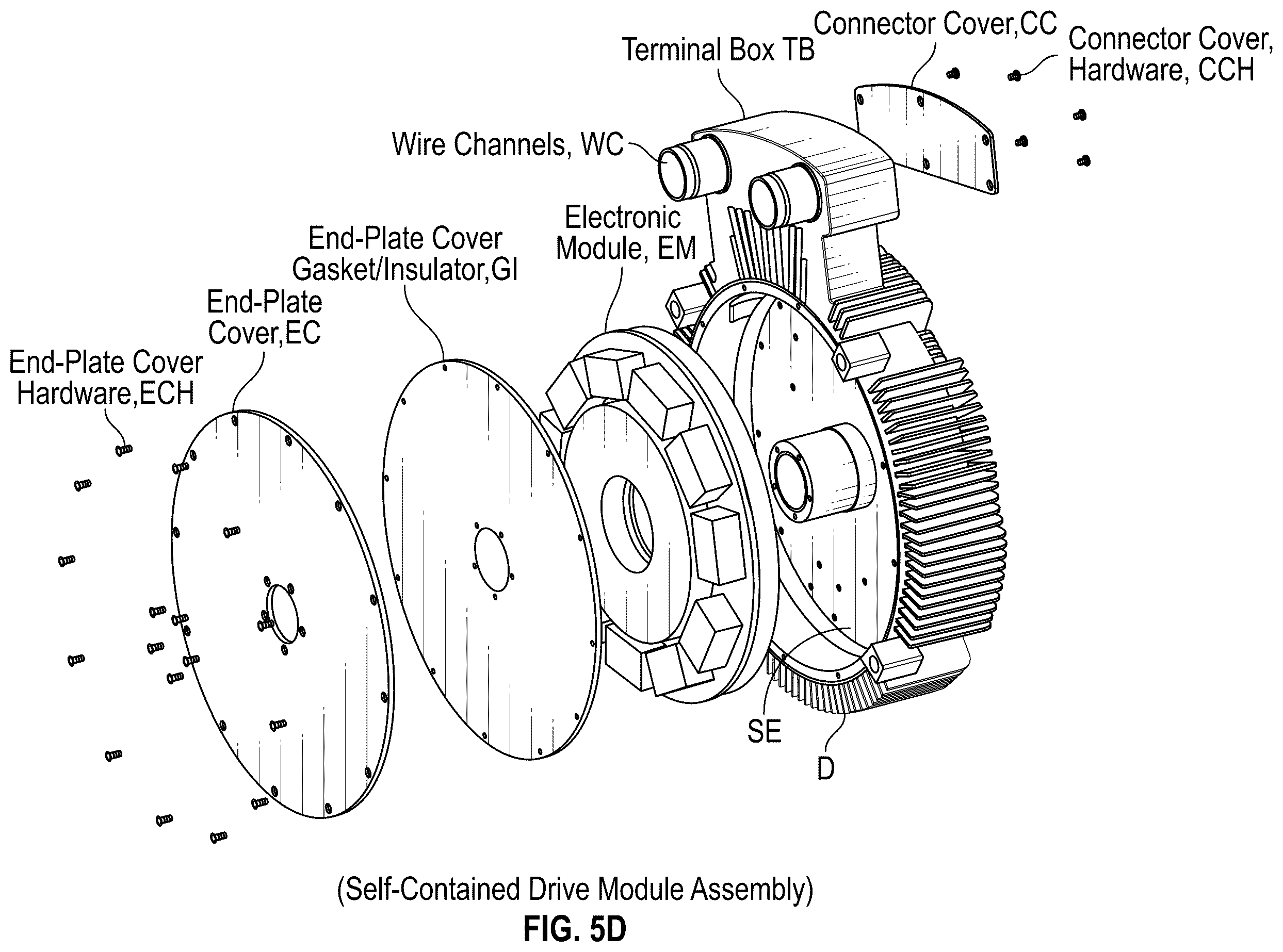 Patent US11824406 Figure 10 – Motor drive unit