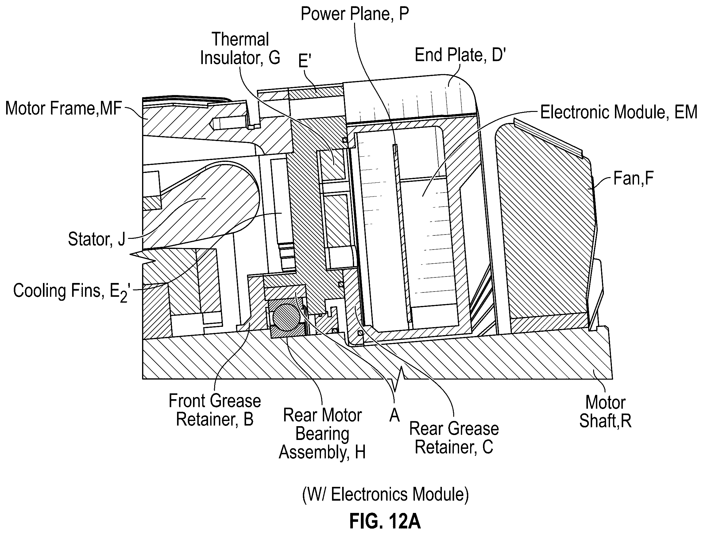 Patent US11824406 Figure 16 – Motor drive unit