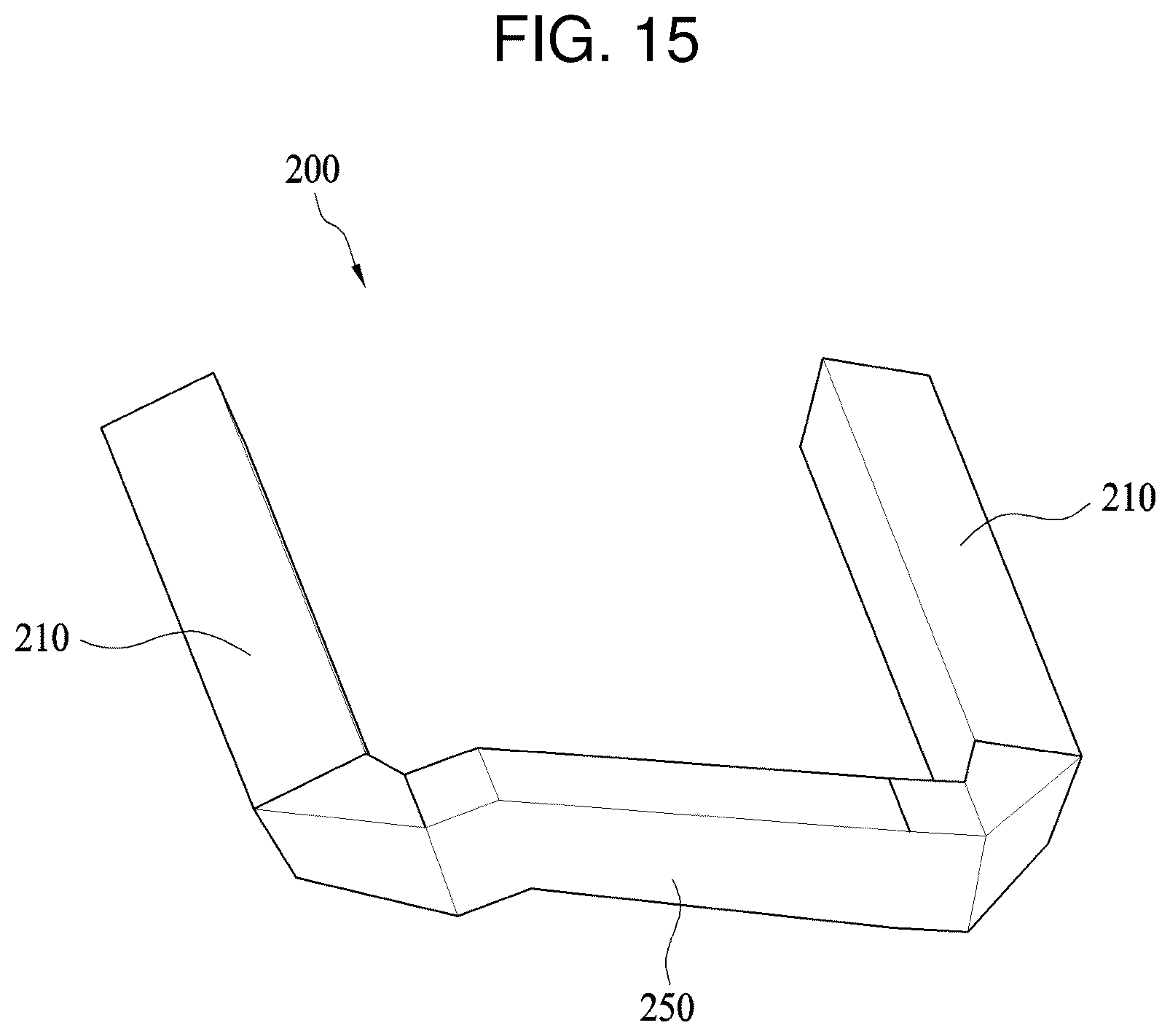 Patent US11824407 Figure 15 – Distributed straight-angle armature winding, motor comprising same, and method for manufacturing same