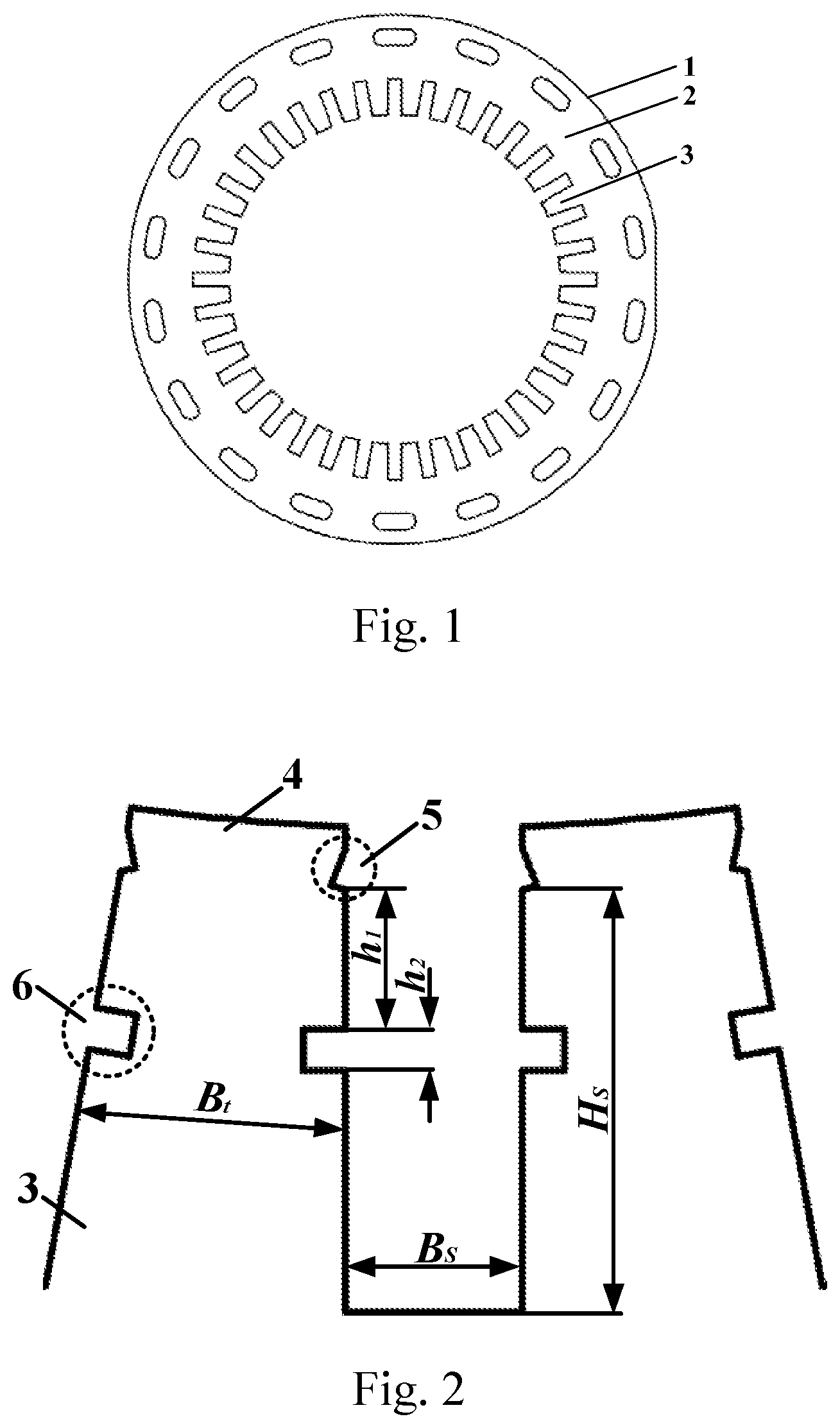 Patent US11824411 Figure 1 – Optimization design method for noise reduction of AC traction motor