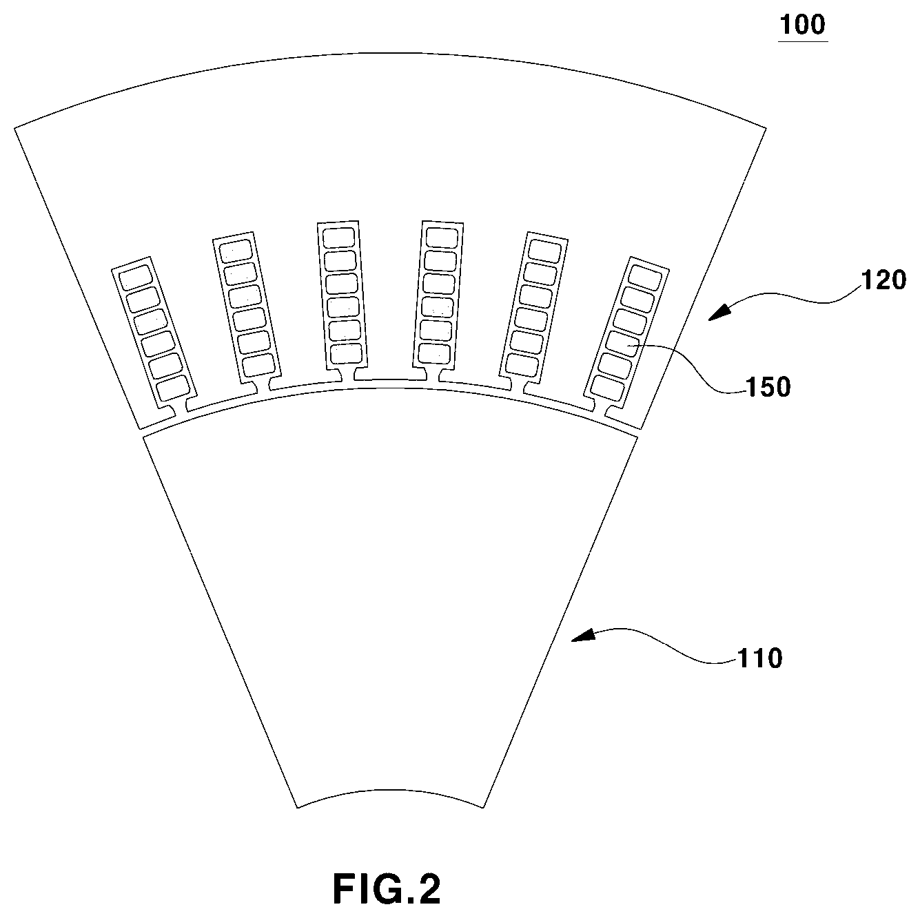 Patent US11824414 Figure 2 – Motor winding pattern and motor driving system