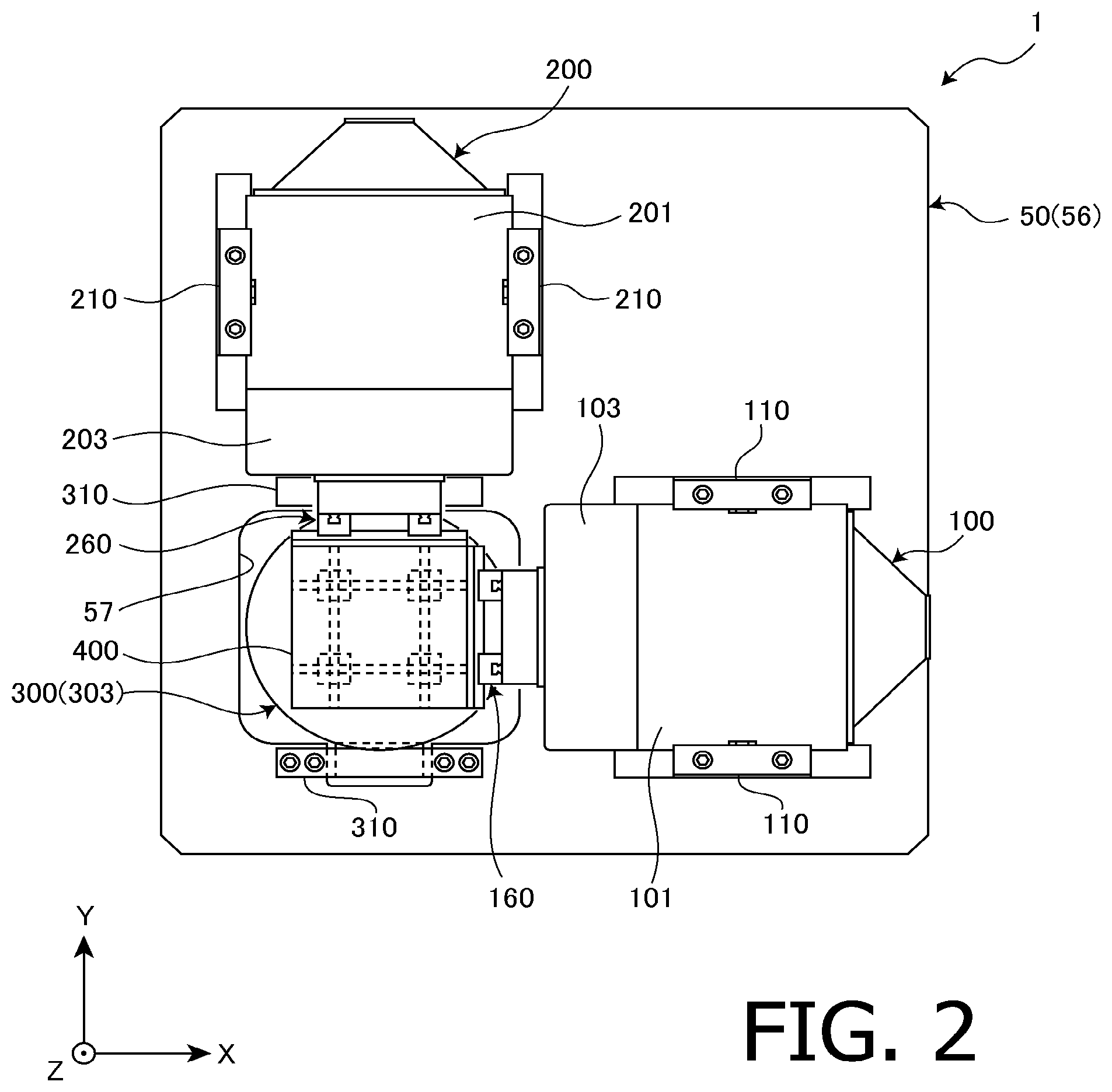 Patent US11824416 Figure 2 – Electrodynamic actuator and electrodynamic excitation device