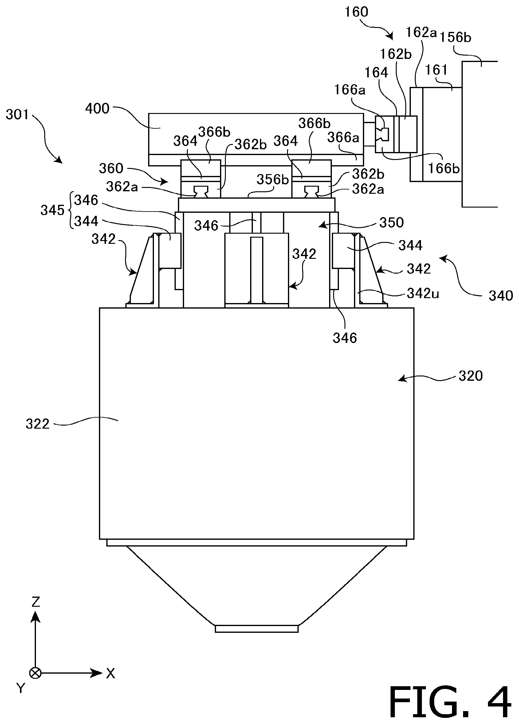 Patent US11824416 Figure 4 – Electrodynamic actuator and electrodynamic excitation device
