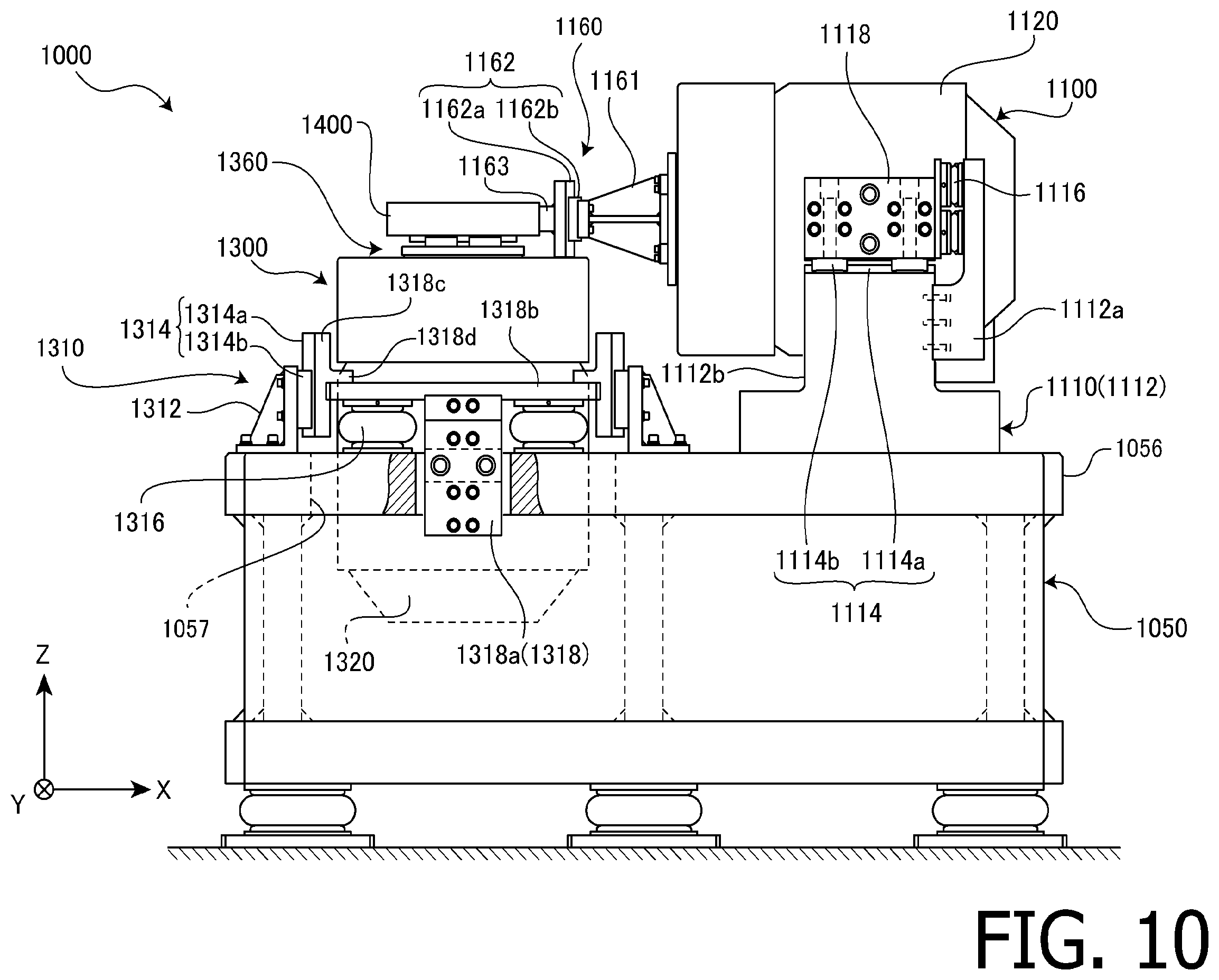 Patent US11824416 Figure 9 – Electrodynamic actuator and electrodynamic excitation device