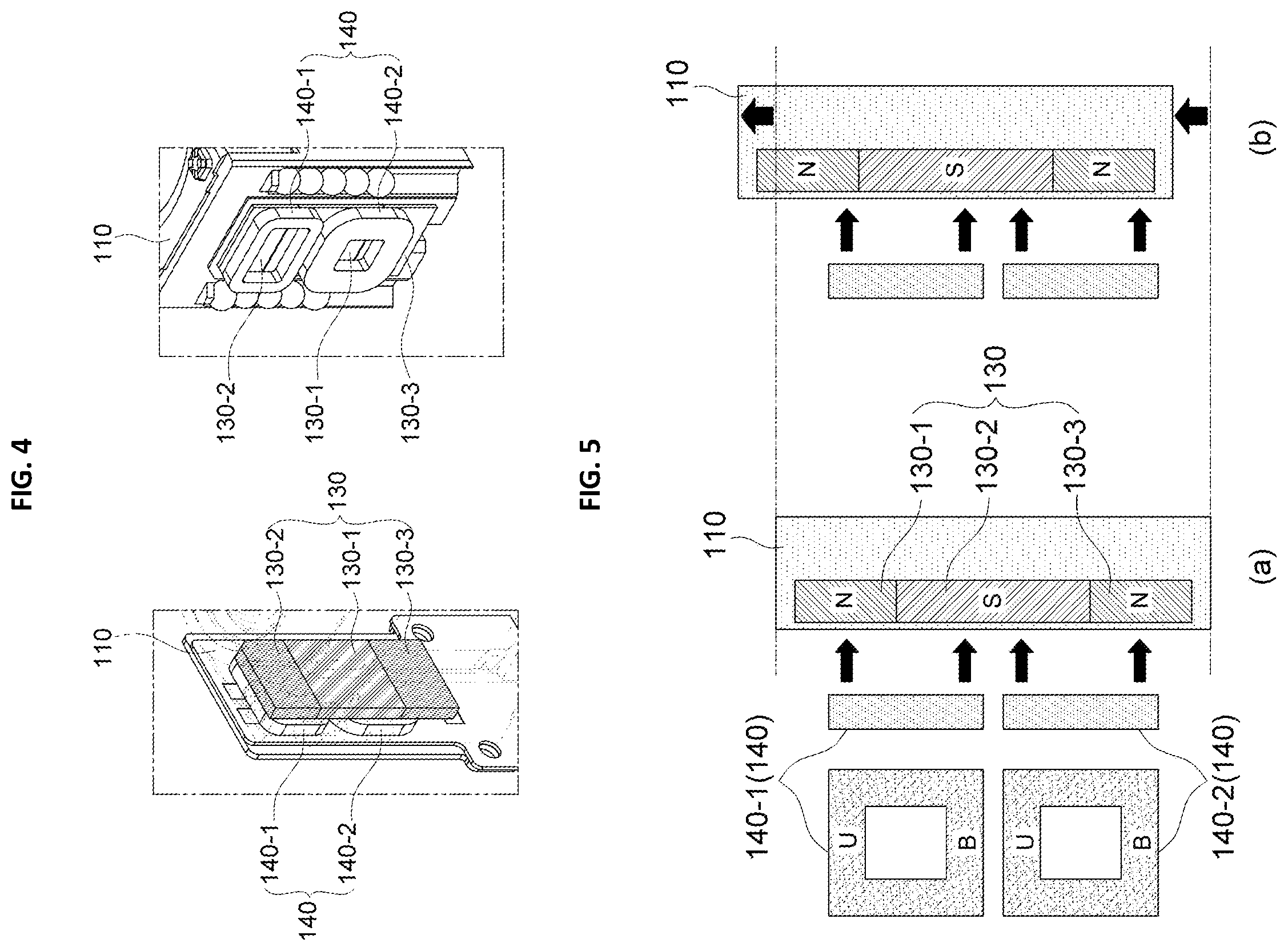 Patent US11824417 Figure 4 – Actuator with multipolar magnet structure