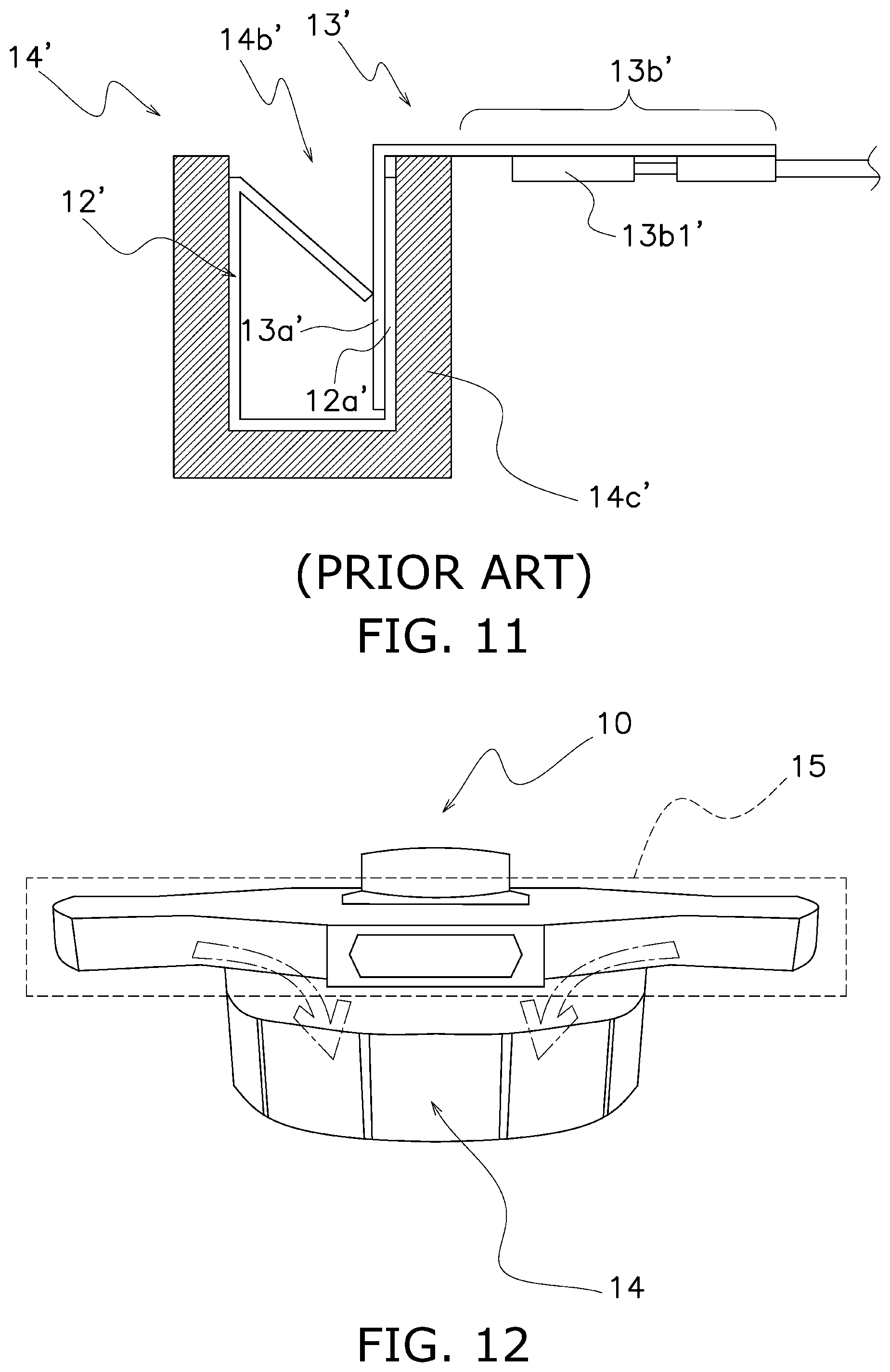 Patent US11824421 Figure 10 – Resin-molded stator, outer rotor-type motor, air blower, and air conditioning apparatus