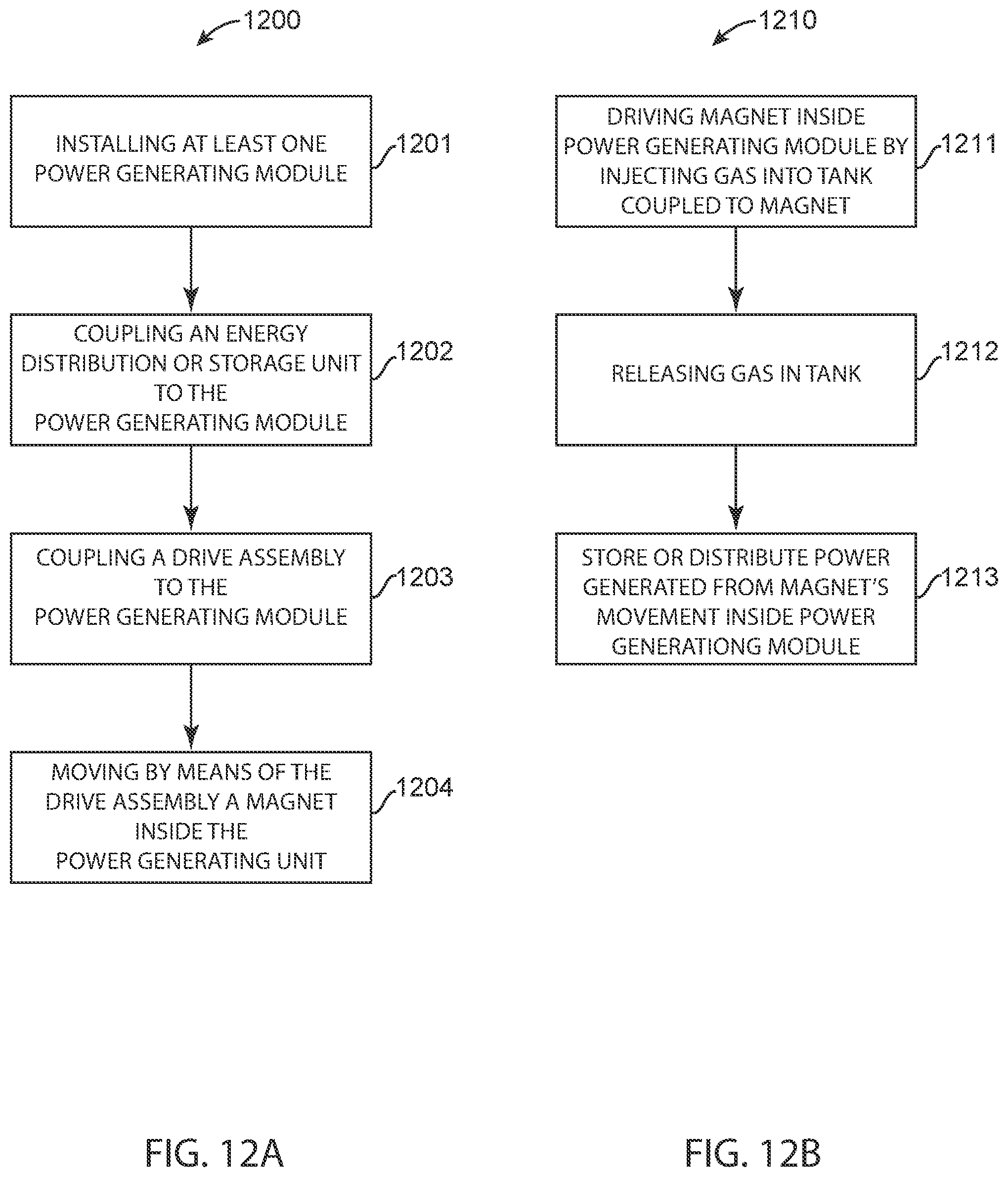 Patent US11824423 Figure 12 – Power generation system and method