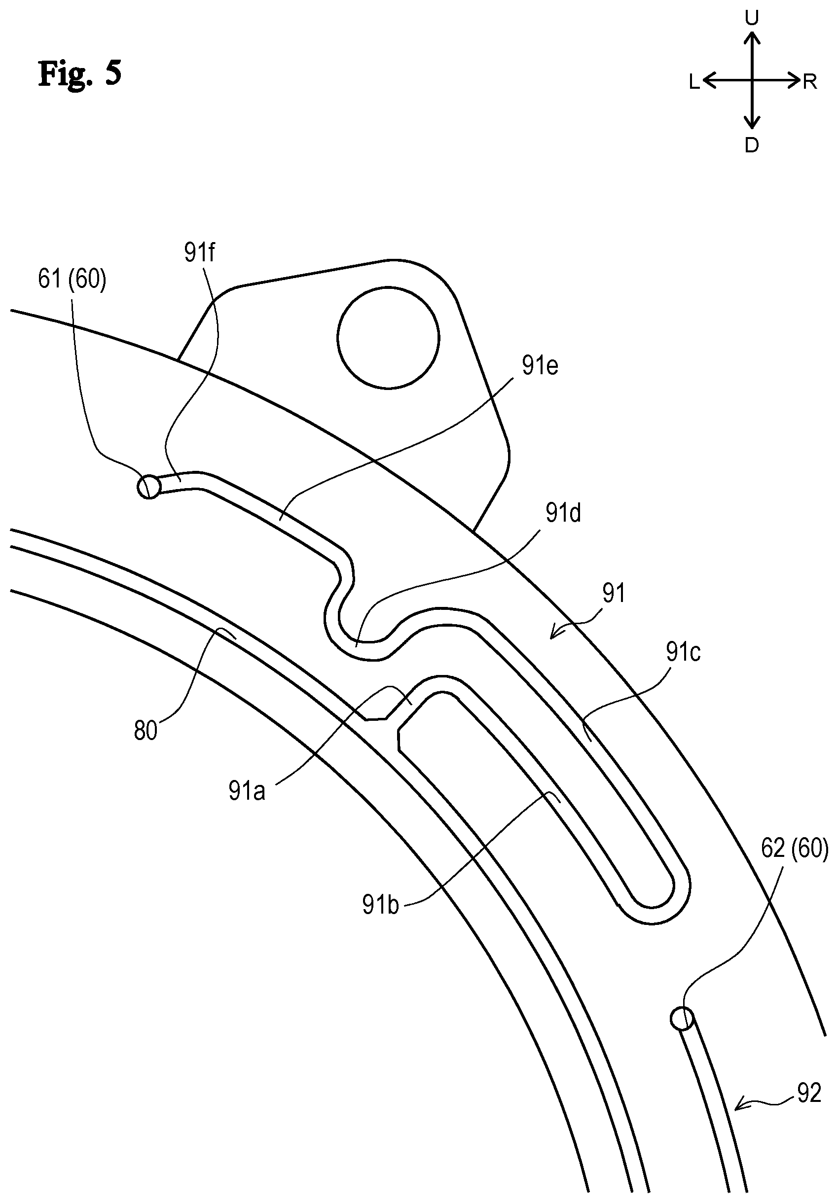 Patent US11824426 Figure 5 – Motor cooling member
