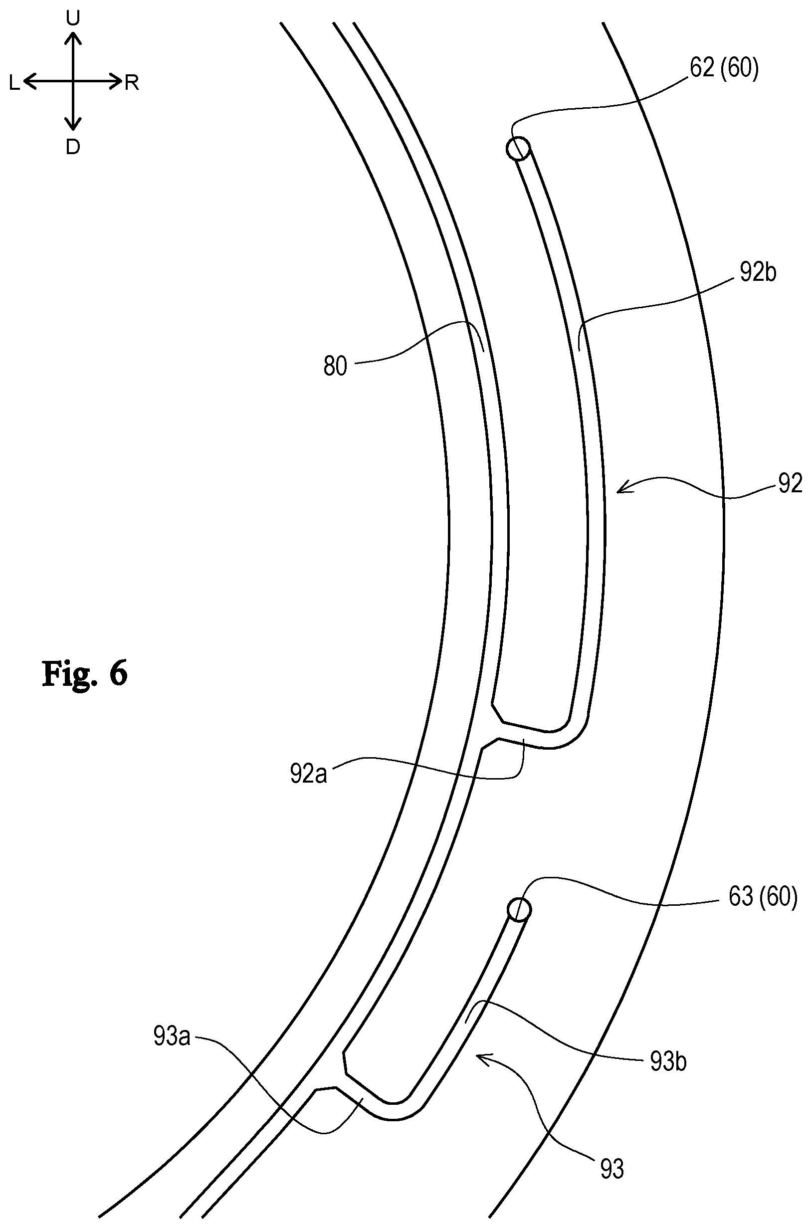 Patent US11824426 Figure 6 – Motor cooling member