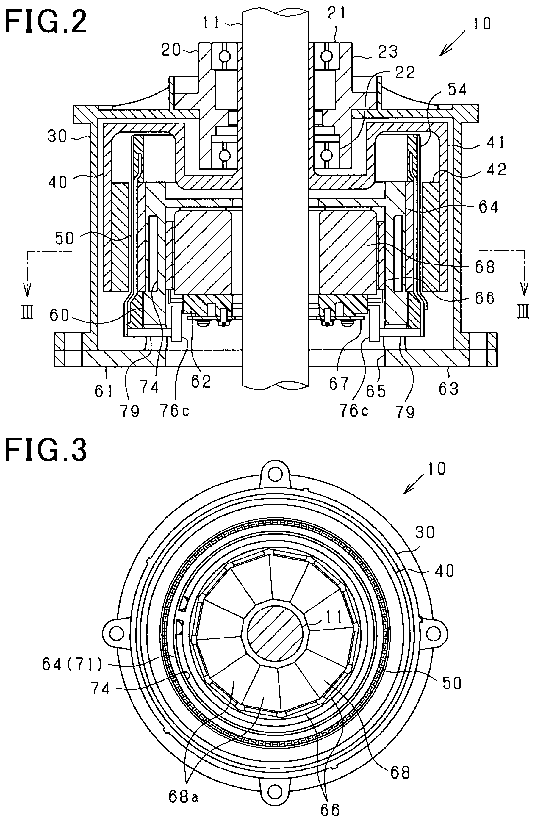 Patent US11824428 Figure 2 – Rotating electrical machine