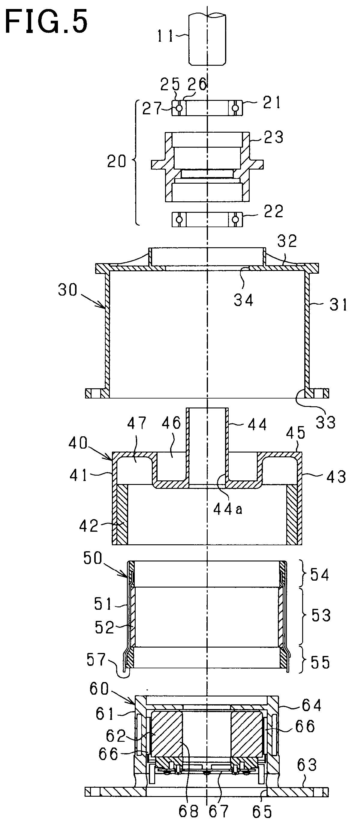 Patent US11824428 Figure 4 – Rotating electrical machine
