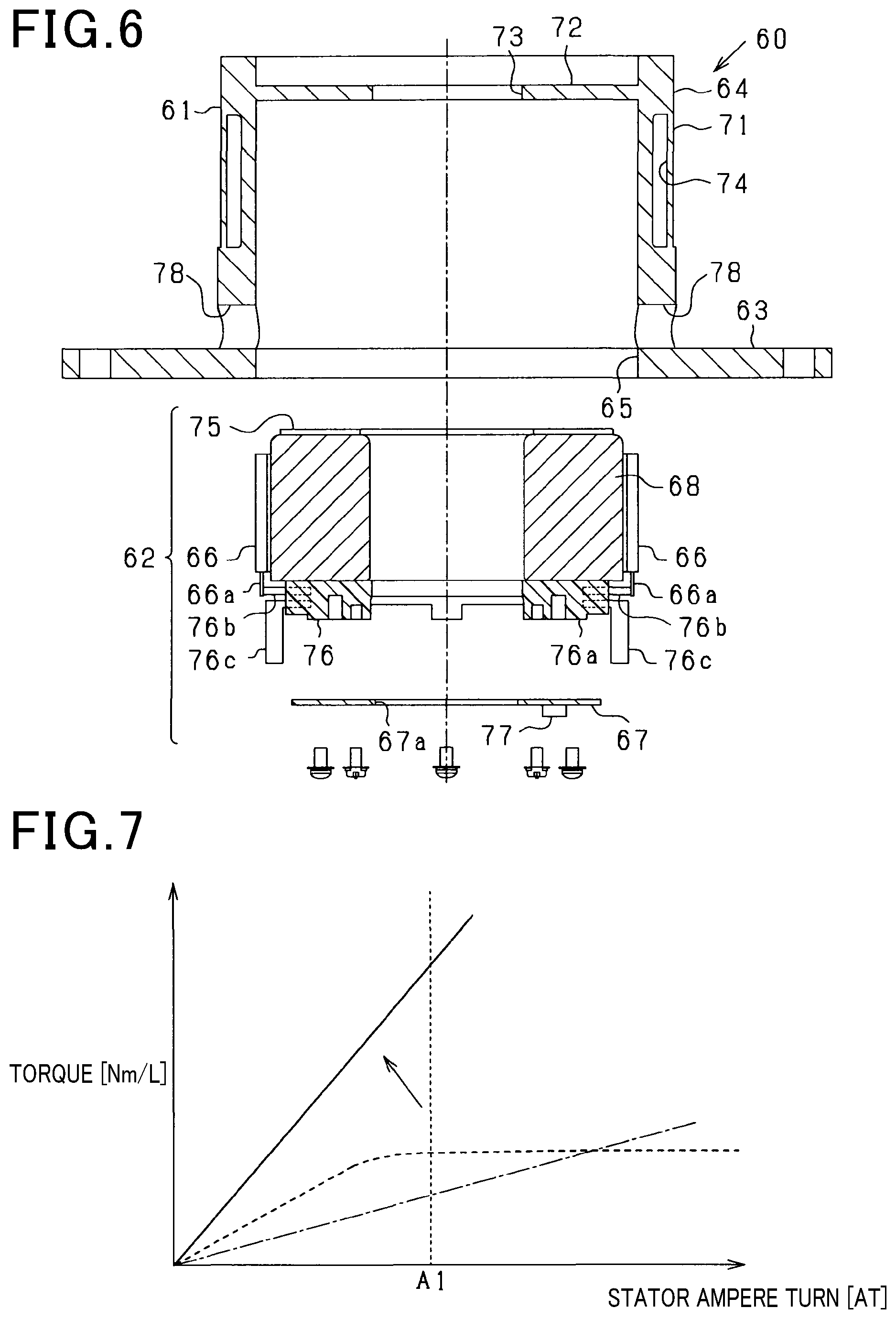 Patent US11824428 Figure 5 – Rotating electrical machine