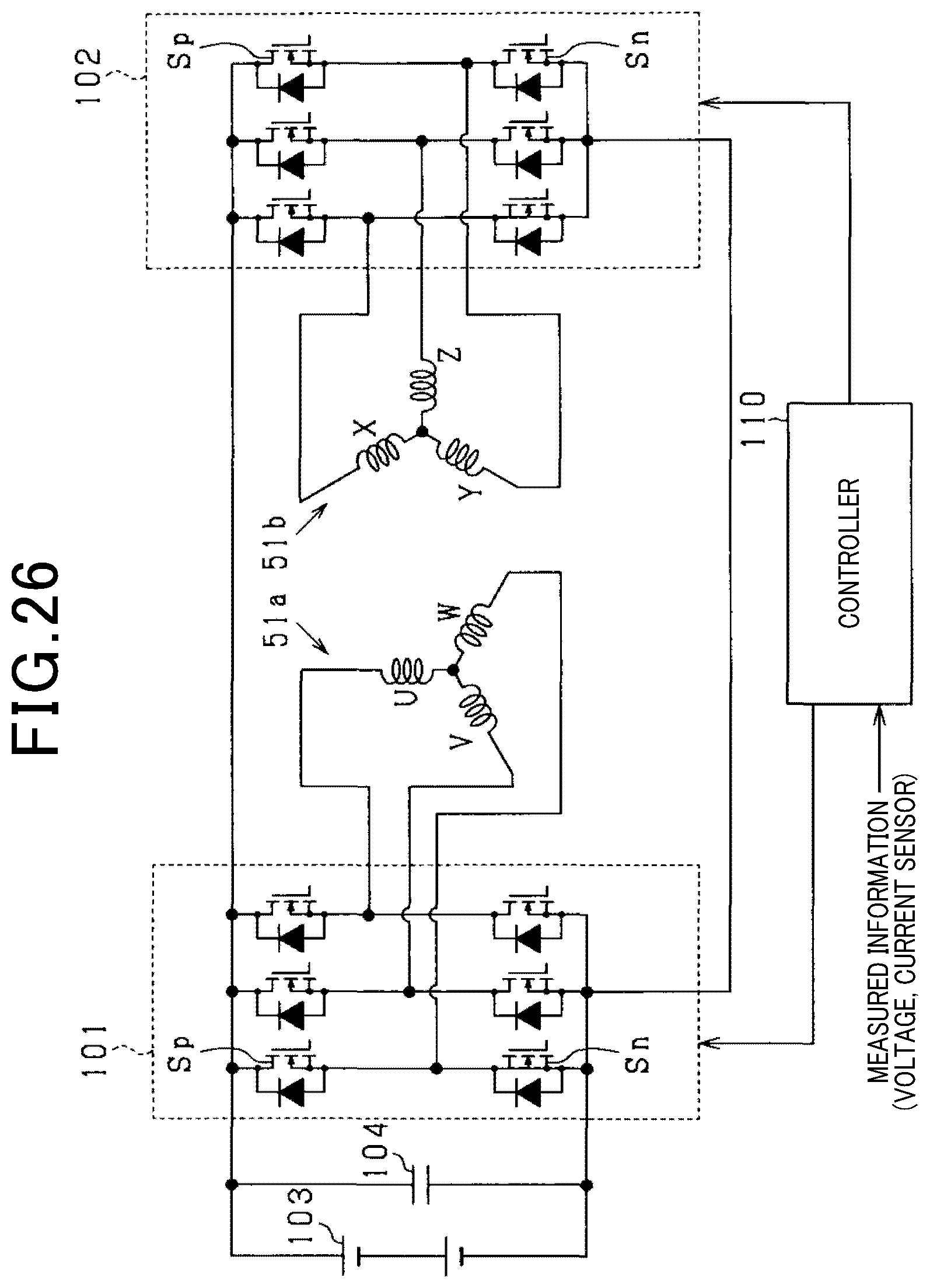 Patent US11824428 Figure 15 – Rotating electrical machine
