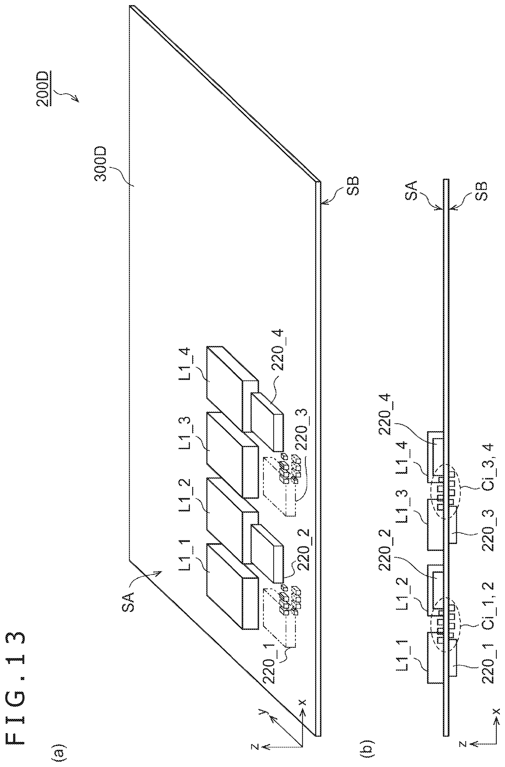 Patent US11824429 Figure 13 – Multi-phase step-down DC/DC power source device