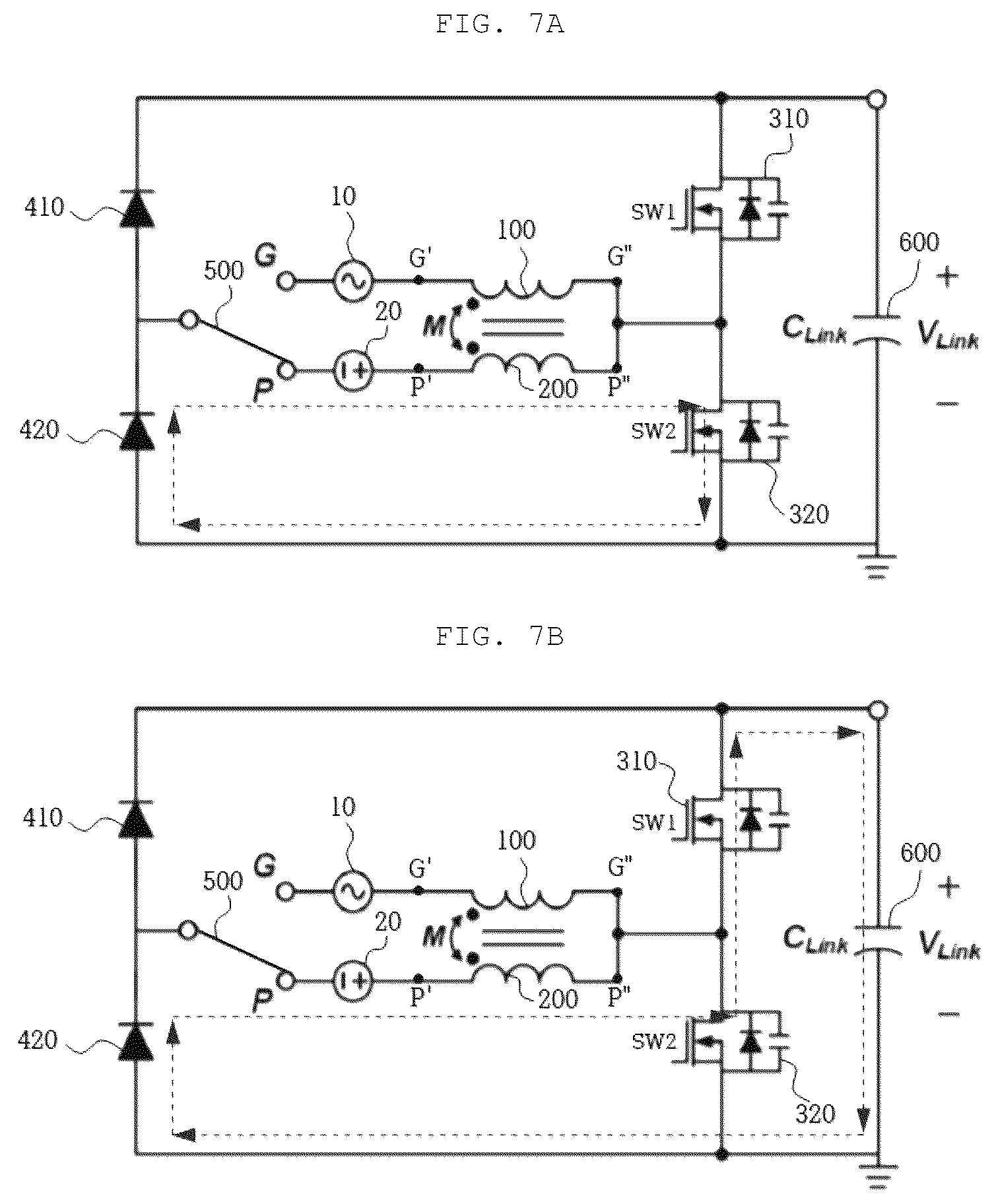 Patent US11824435 Figure 7 – Integrated DC/DC and AC/DC converter system