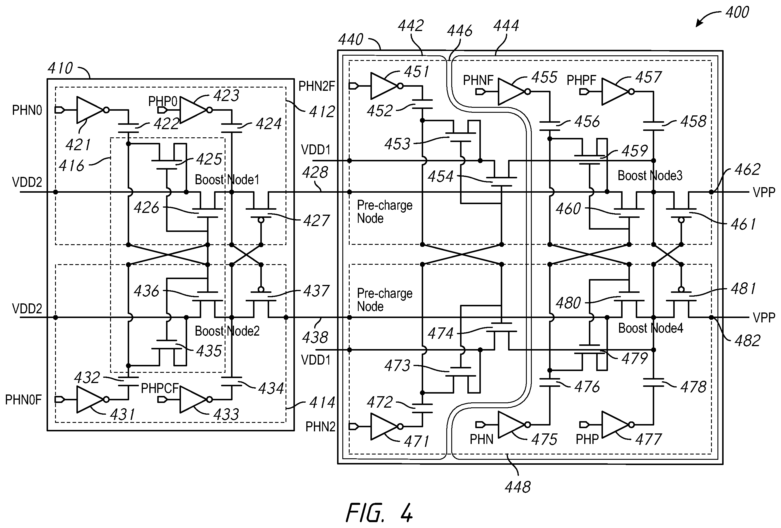 Patent US11824441 Figure 5 – Multi-mode voltage pump and control