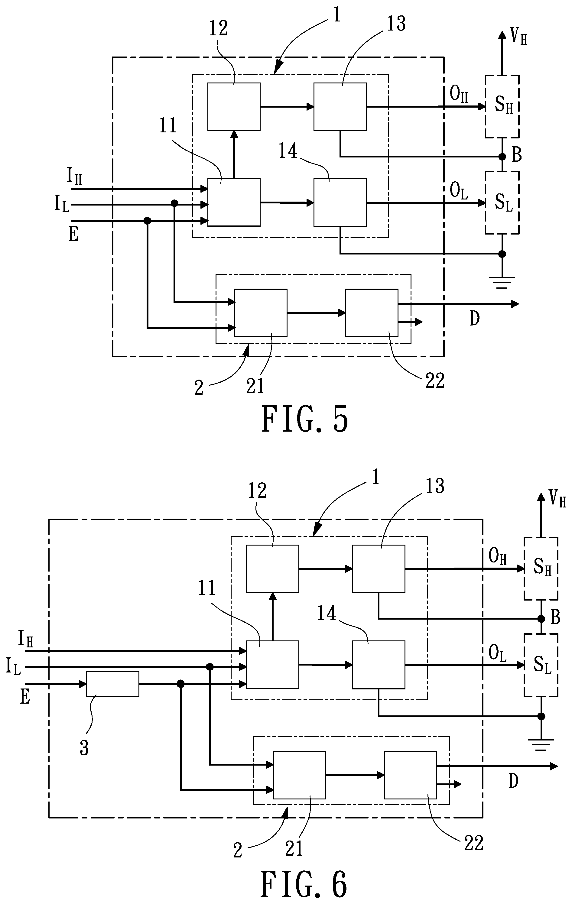 Patent US11824444 Figure 4 – Driver chip for half-bridge circuit