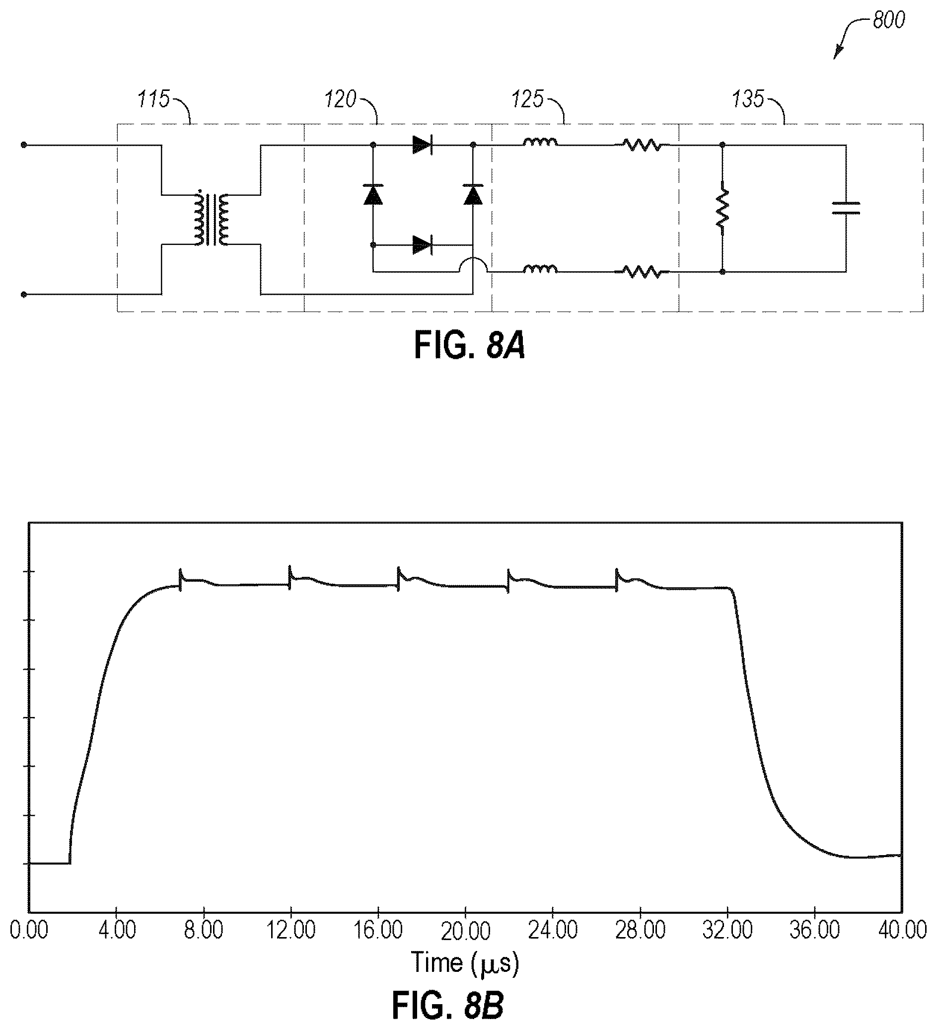Patent US11824454 Figure 8 – Wafer biasing in a plasma chamber
