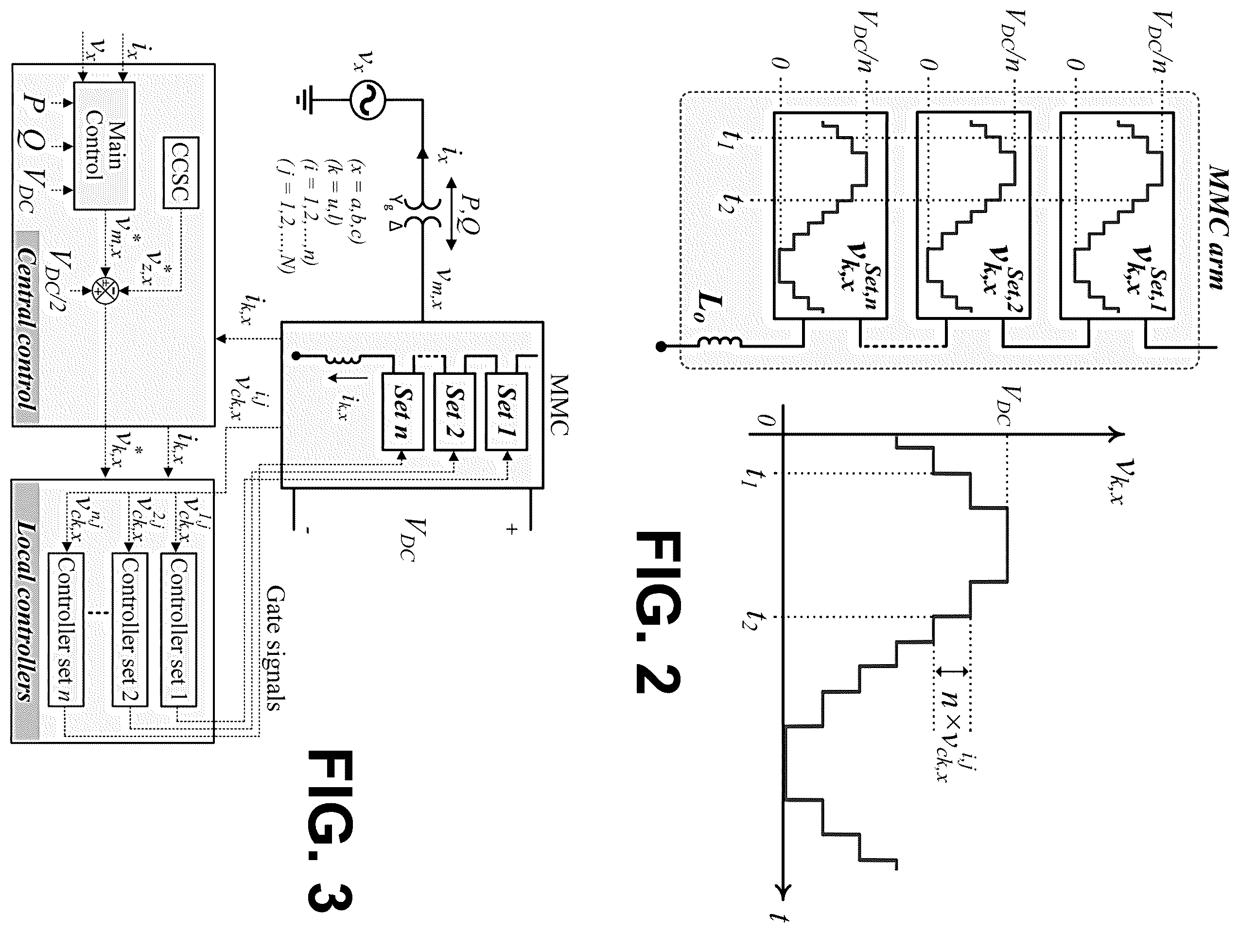 Patent US11824461 Figure 2 – MMC submodules scale-up methodology for MV and HV power conversion system applications