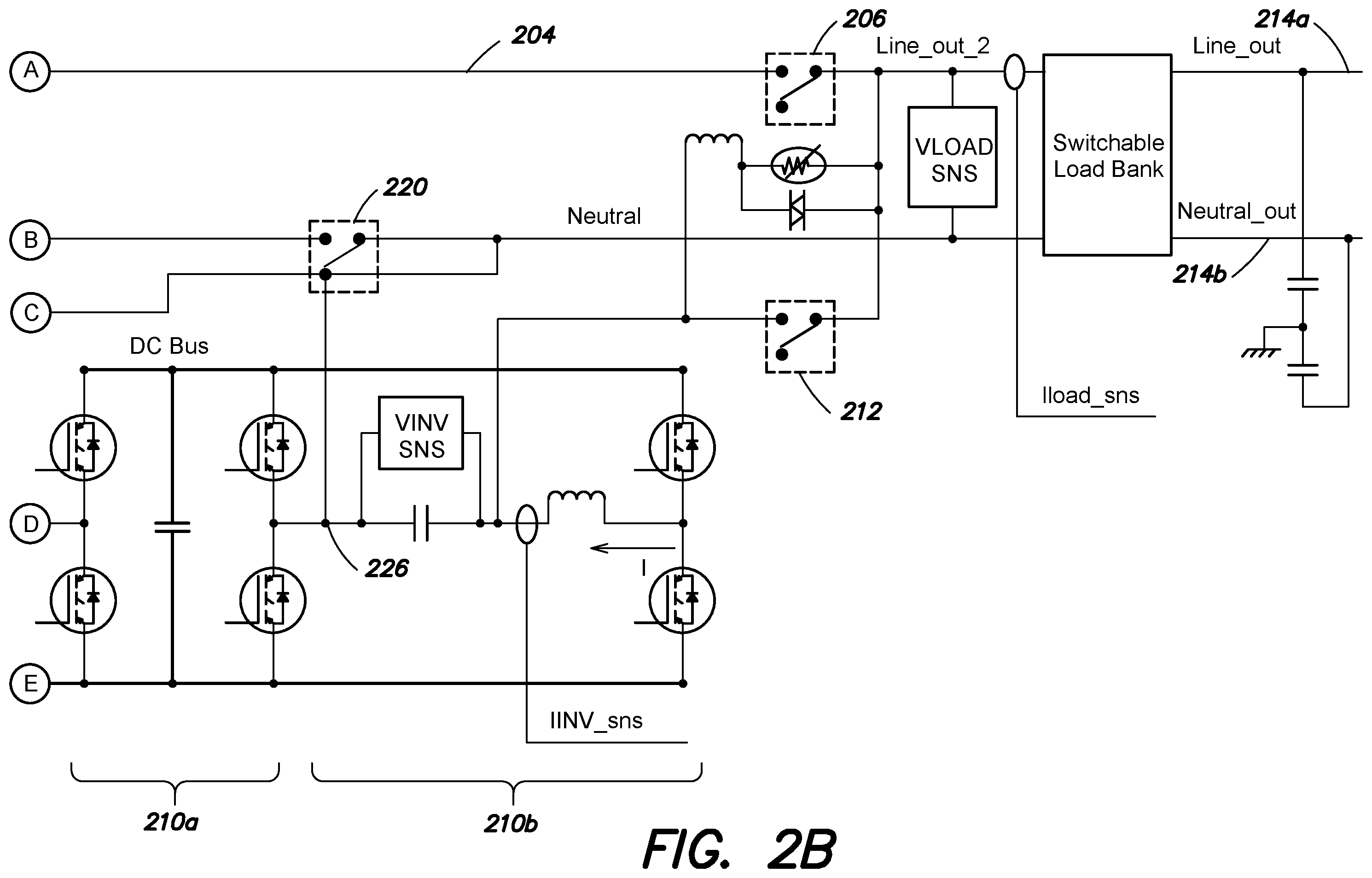 Patent US11824466 Figure 3 – Instantaneous line swell protection for UPS