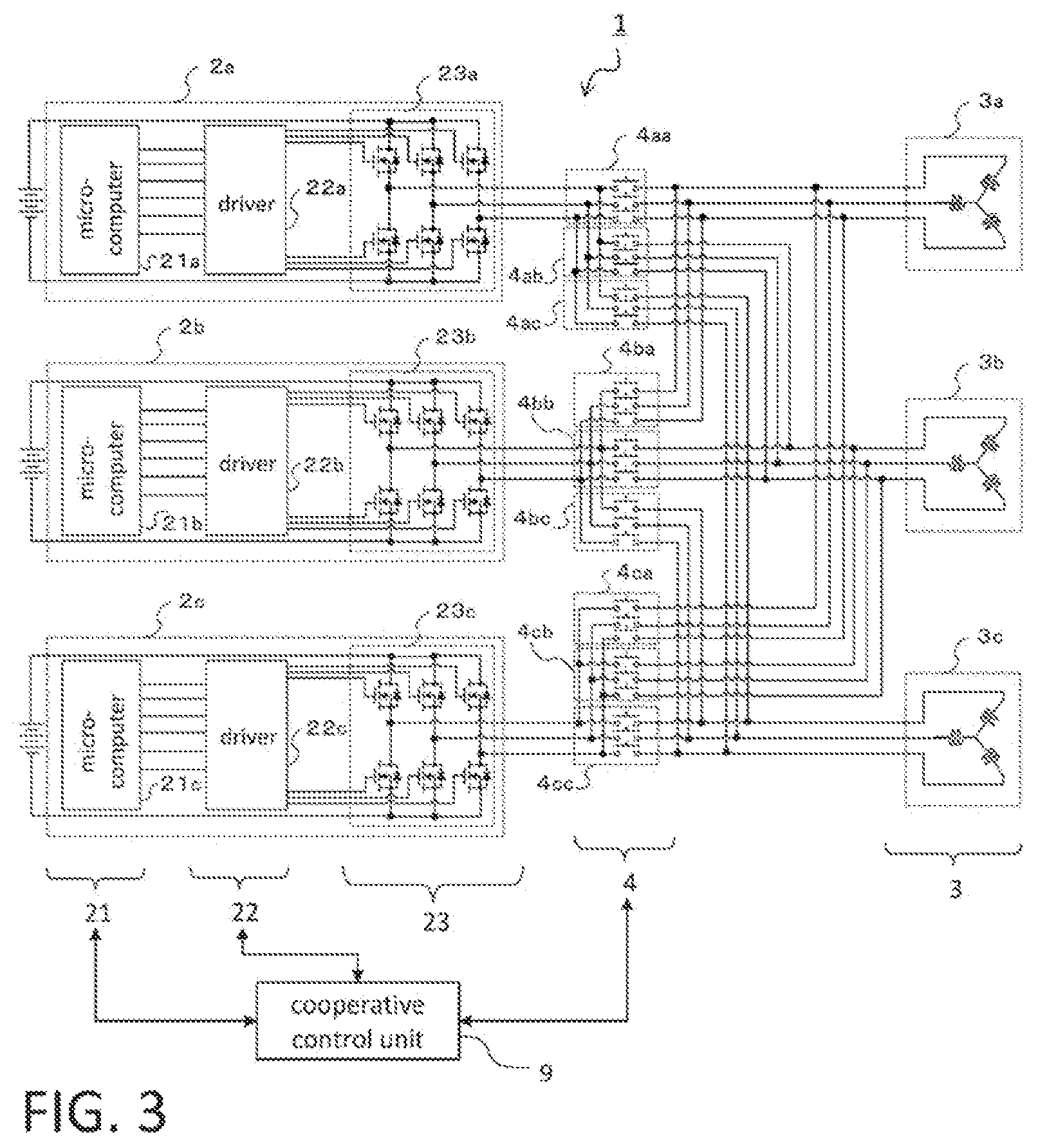 Patent US11824477 Figure 3 – Rotary electric machine control device