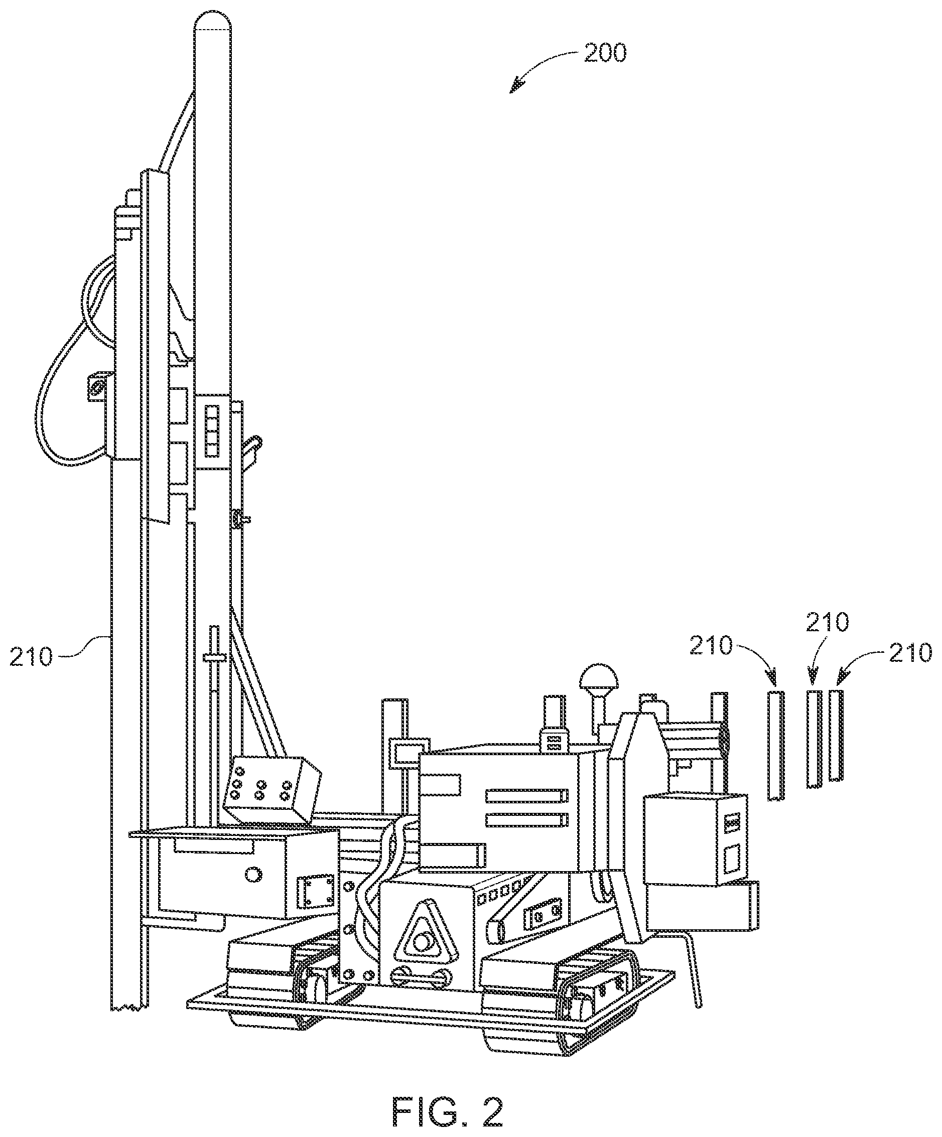 Patent US11824480 Figure 2 – Systems and methods for constructing solar power plants with electrified equipment