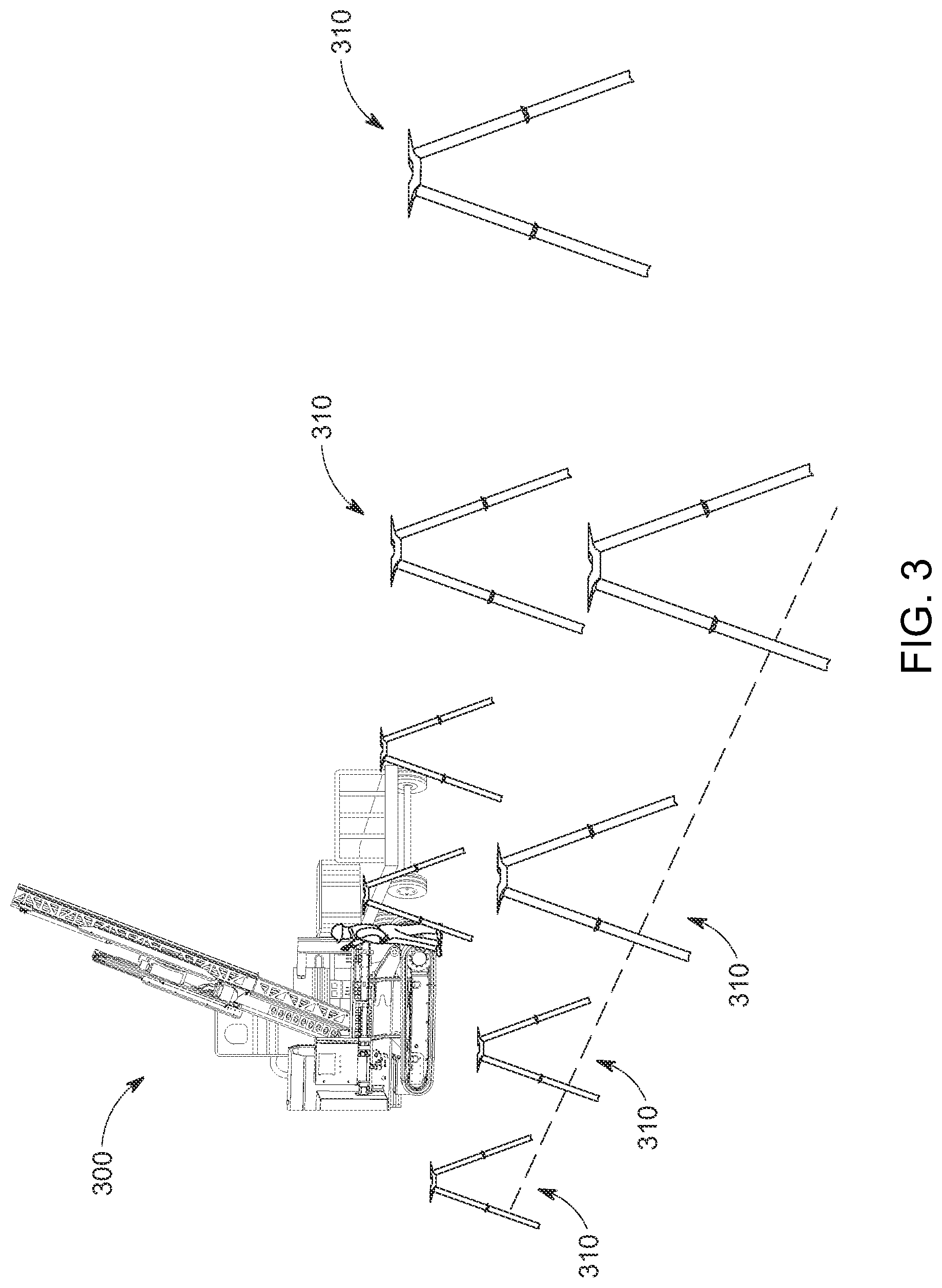 Patent US11824480 Figure 3 – Systems and methods for constructing solar power plants with electrified equipment