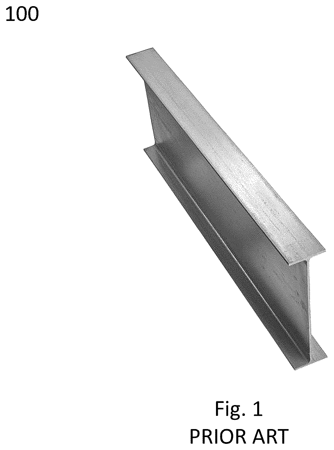 Patent US11824481 — Metallurgical steel post design for solar farm foundations and increased guardrail durability — Figure 1