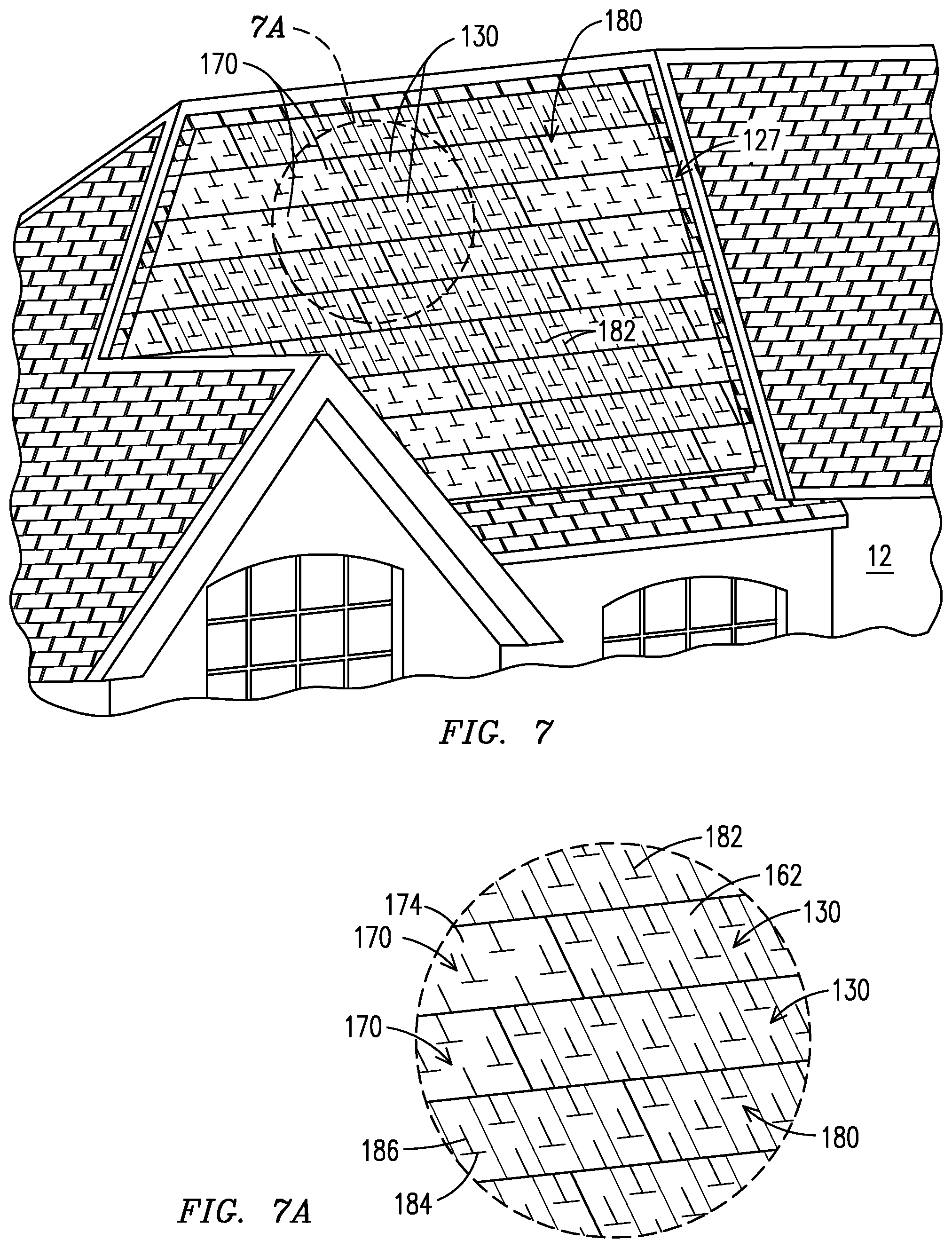 Patent US11824482 Figure 3 – Solar roof panel system with edge and surface treatments