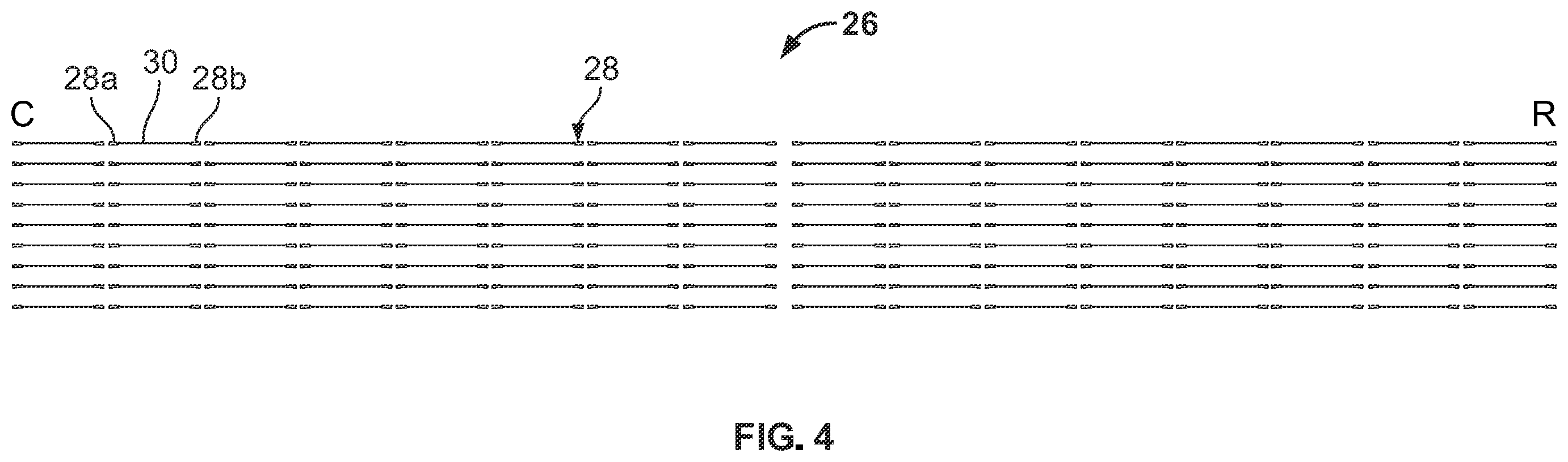 Patent US11824486 Figure 3 – Roofing shingles for mimicking the appearance of photovoltaic modules