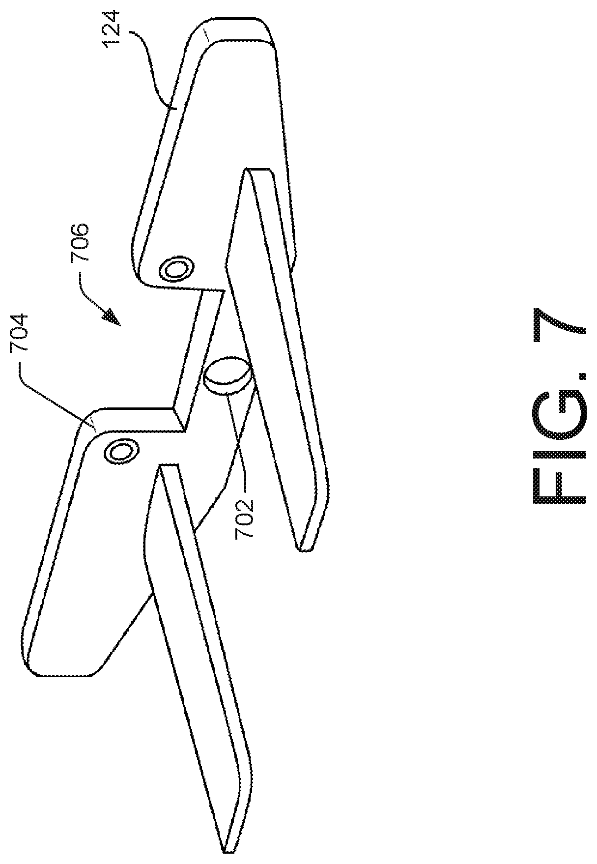 Patent US11824489 Figure 7 – Photovoltaic module clamp assembly