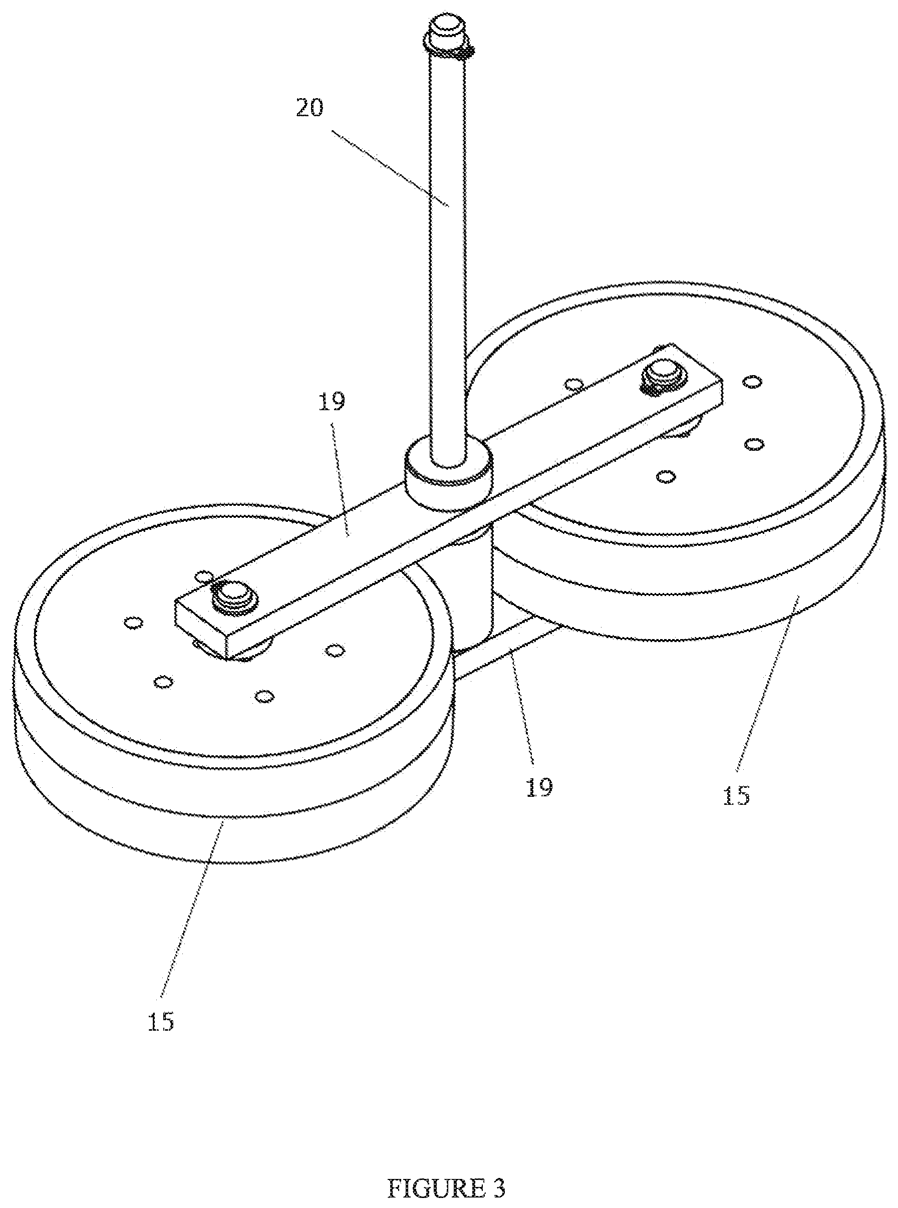 Patent US11824492 Figure 3 – Modular system for cleaning solar panels