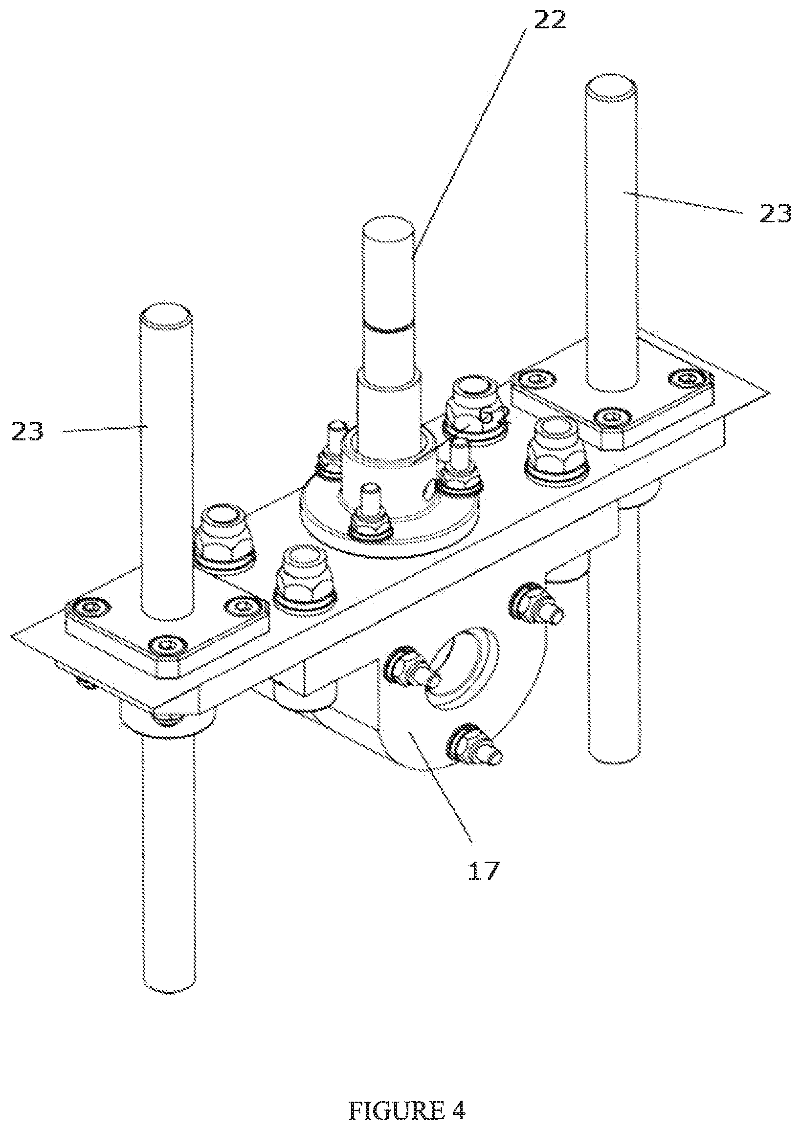 Patent US11824492 Figure 4 – Modular system for cleaning solar panels