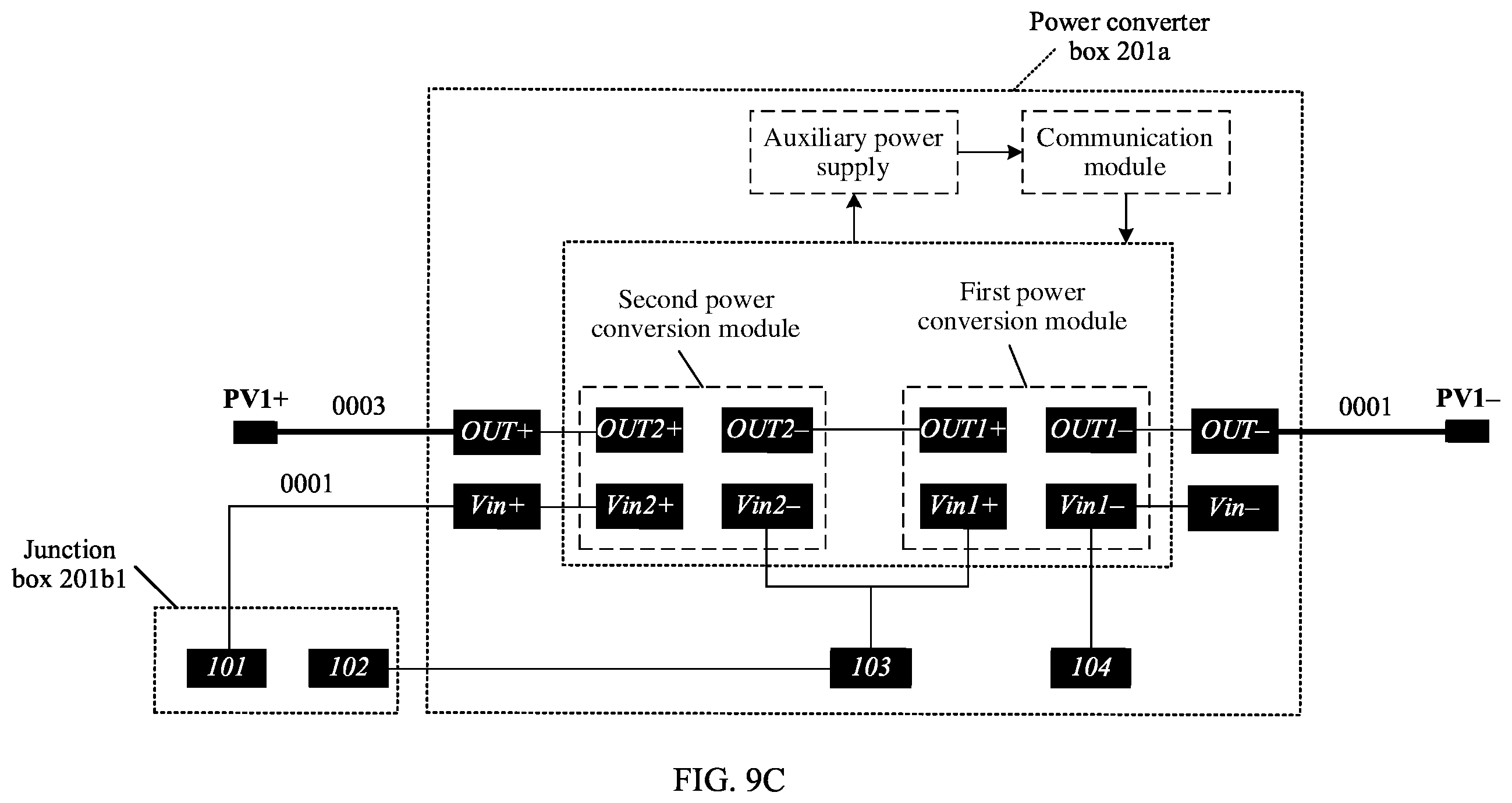 Patent US11824493 Figure 10 – Photovoltaic module and photovoltaic system