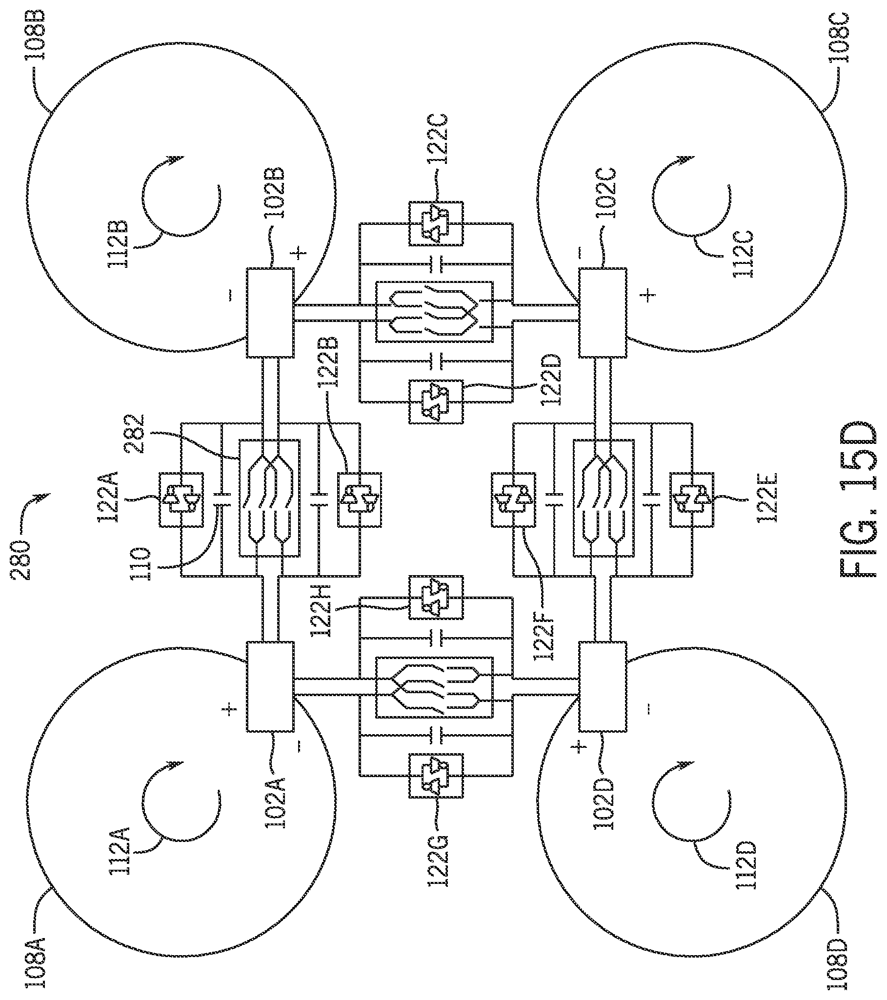 Patent US11824498 Figure 15 – Multi-core oscillator with enhanced mode robustness