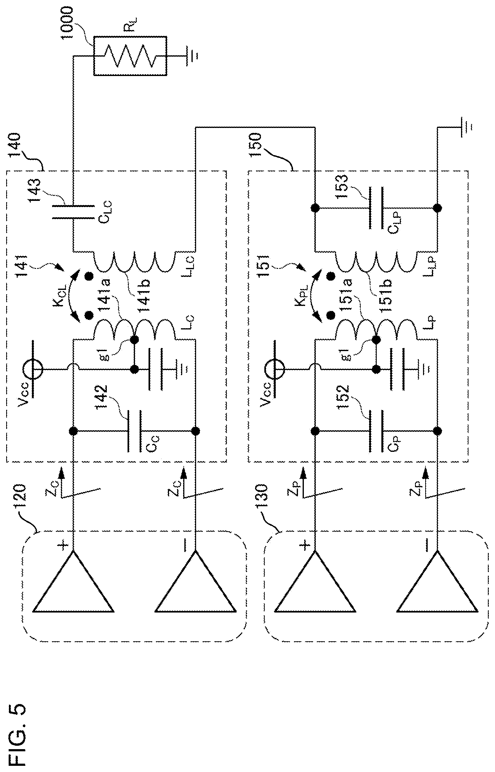 Patent US11824501 Figure 4 – Power amplifier circuit