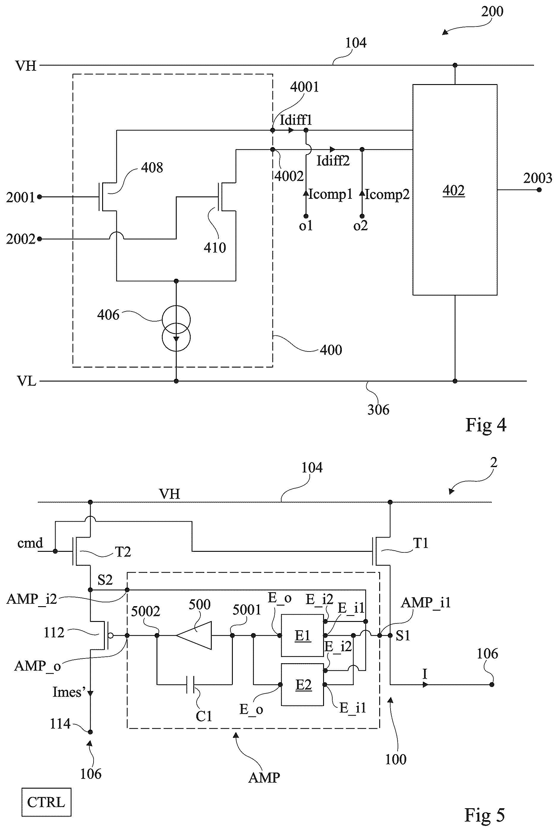 Patent US11824504 Figure 3 – Error amplifier device