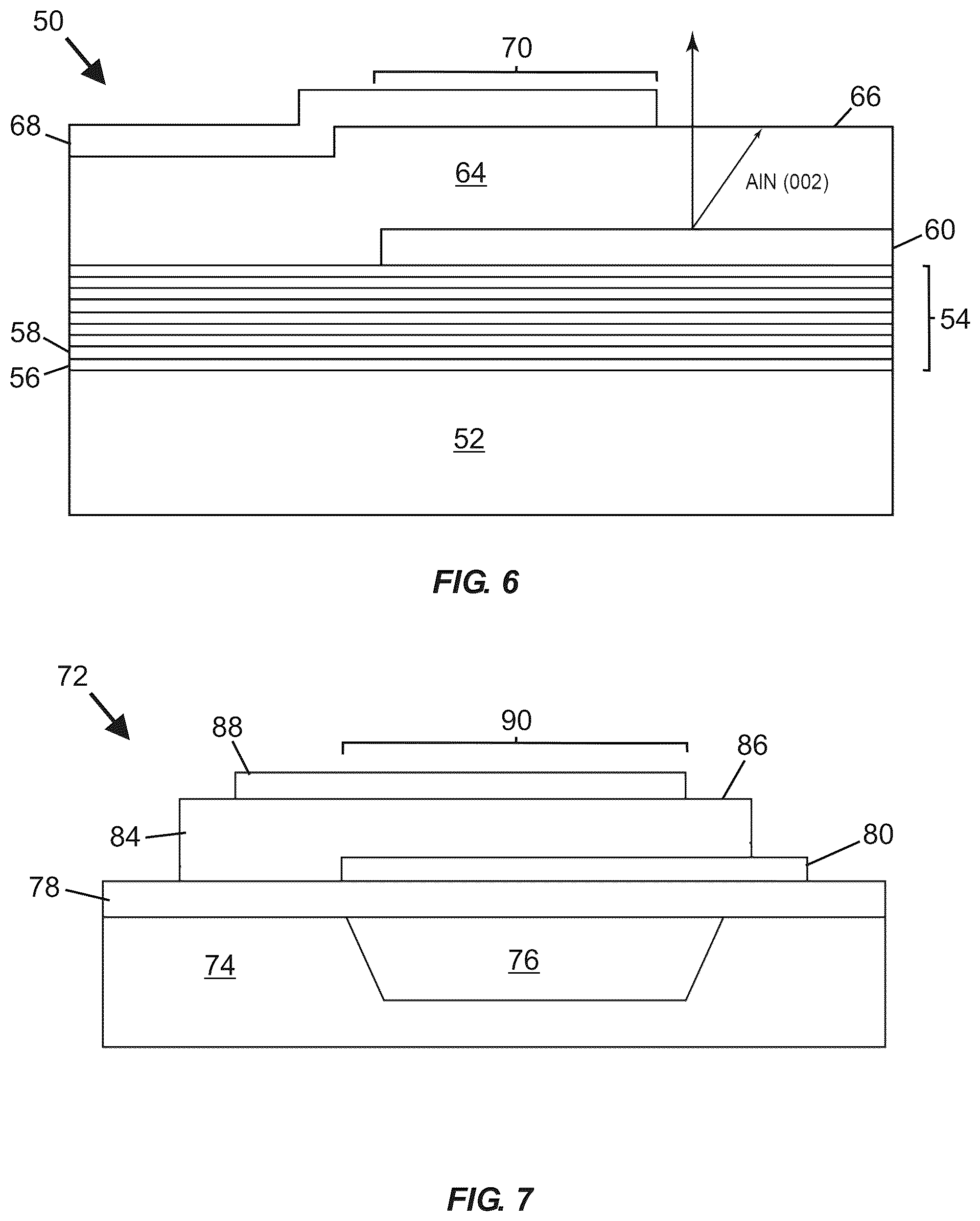 Patent US11824511 Figure 6 – Method for manufacturing piezoelectric bulk layers with tilted c-axis orientation