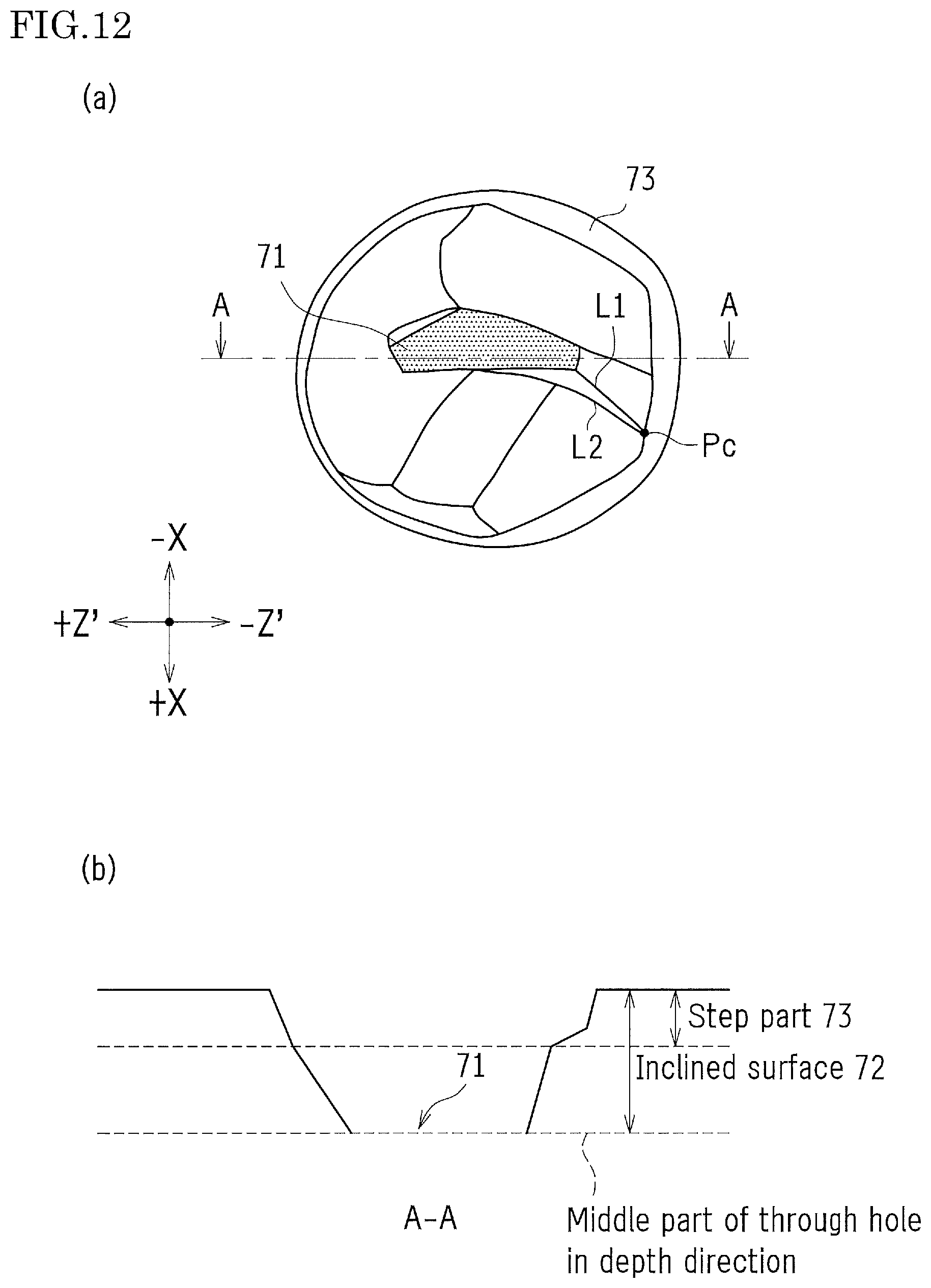 Patent US11824512 Figure 12 – Piezoelectric resonator device