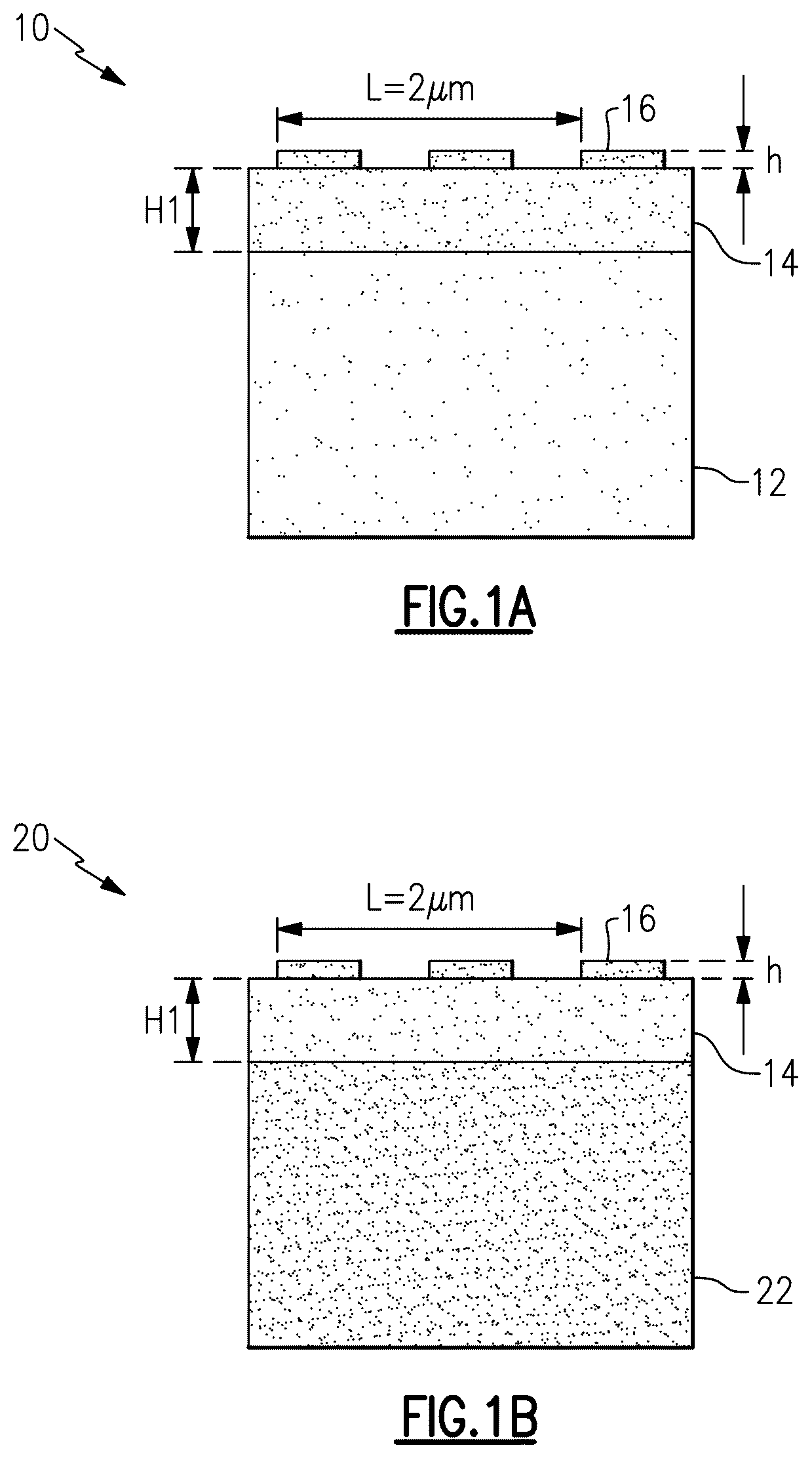 Patent US11824515 Figure 1 – Acoustic wave device with spinel layer and temperature compensation layer