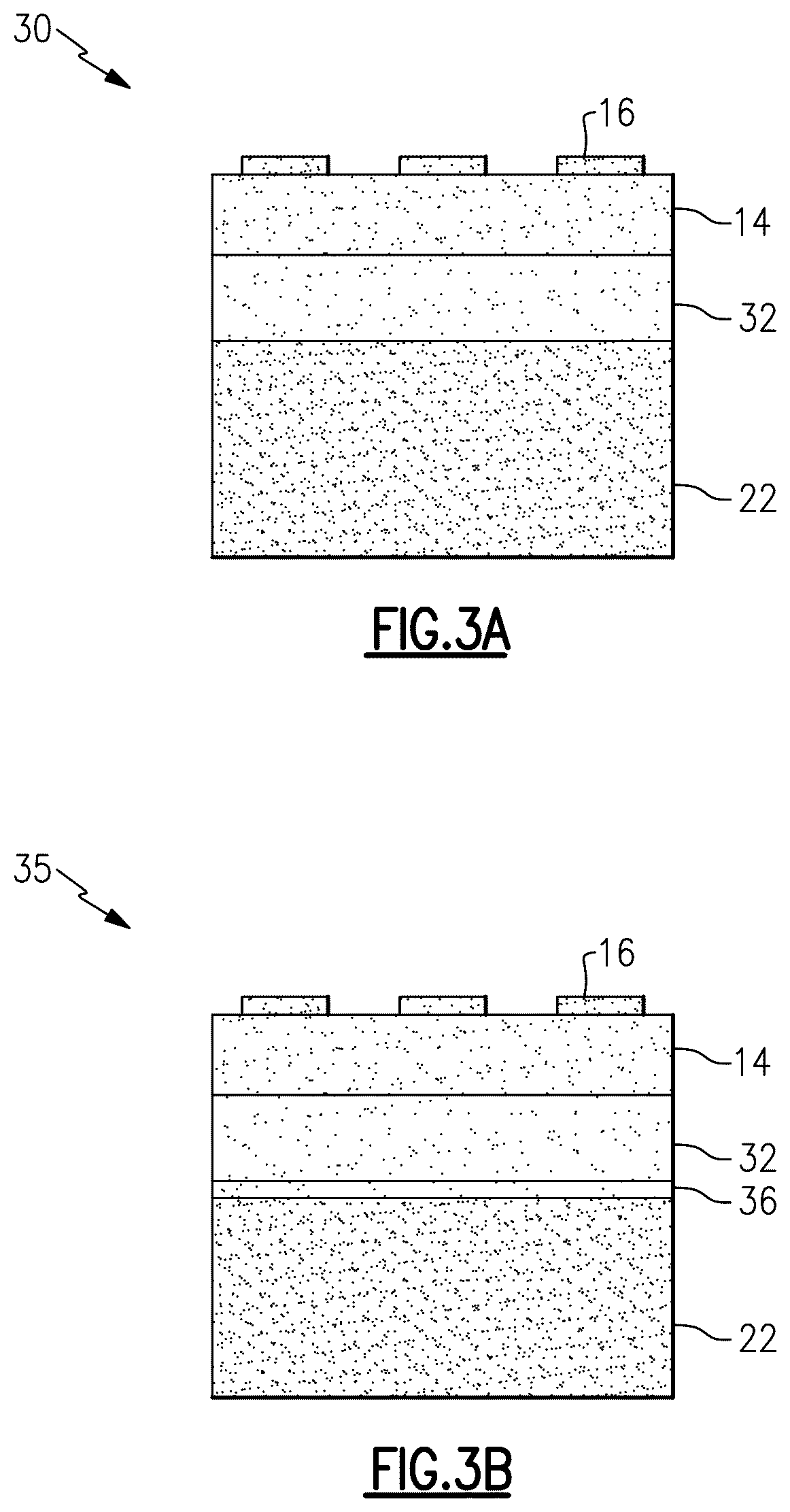 Patent US11824515 Figure 4 – Acoustic wave device with spinel layer and temperature compensation layer