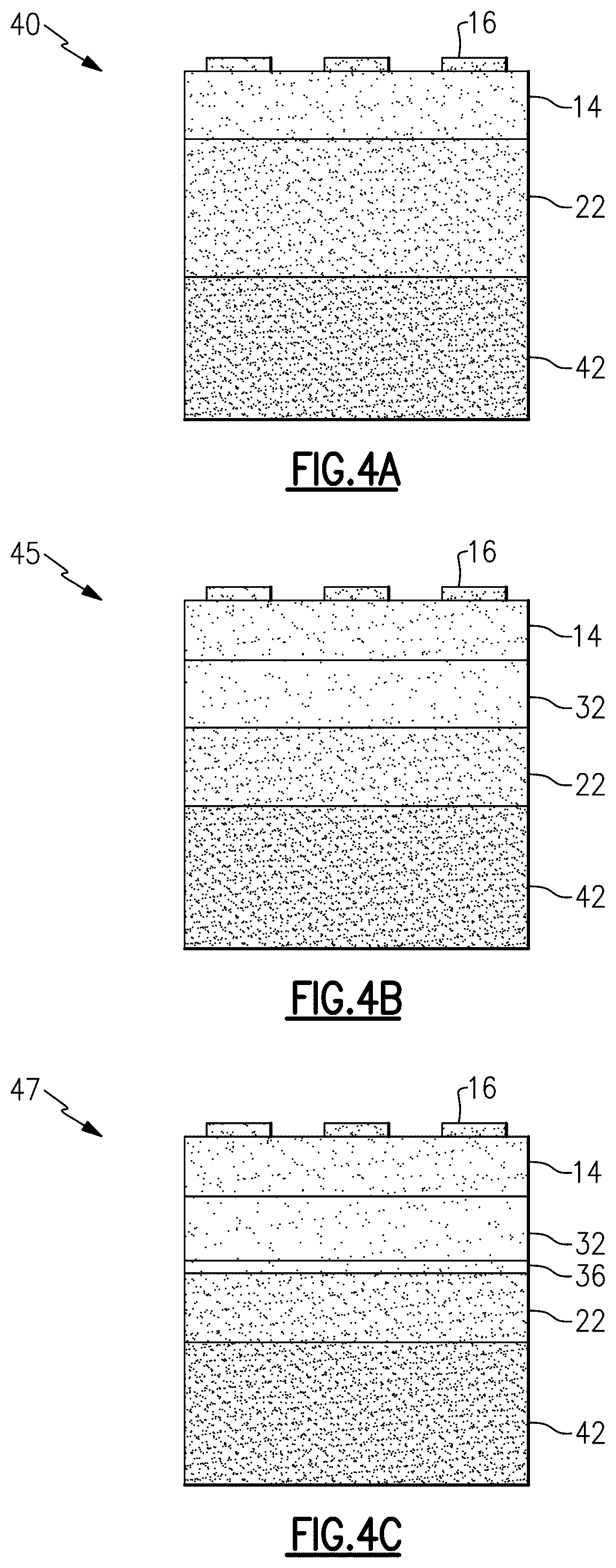 Patent US11824515 Figure 5 – Acoustic wave device with spinel layer and temperature compensation layer