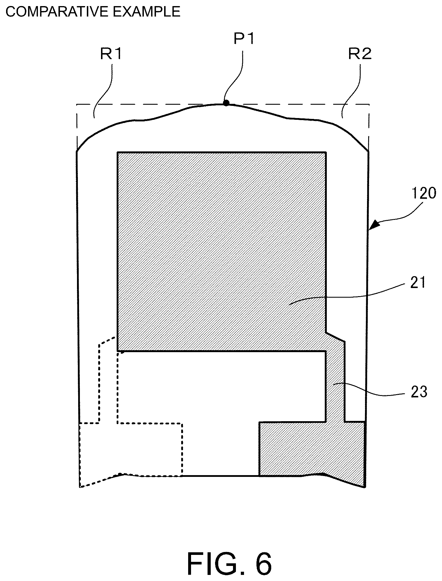 Patent US11824516 Figure 6 – Piezoelectric device and manufacturing method of the same