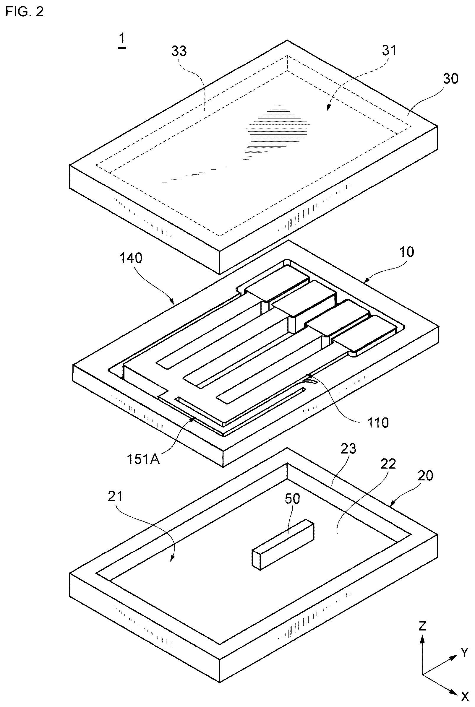 Patent US11824517 Figure 2 – Resonator and resonance device