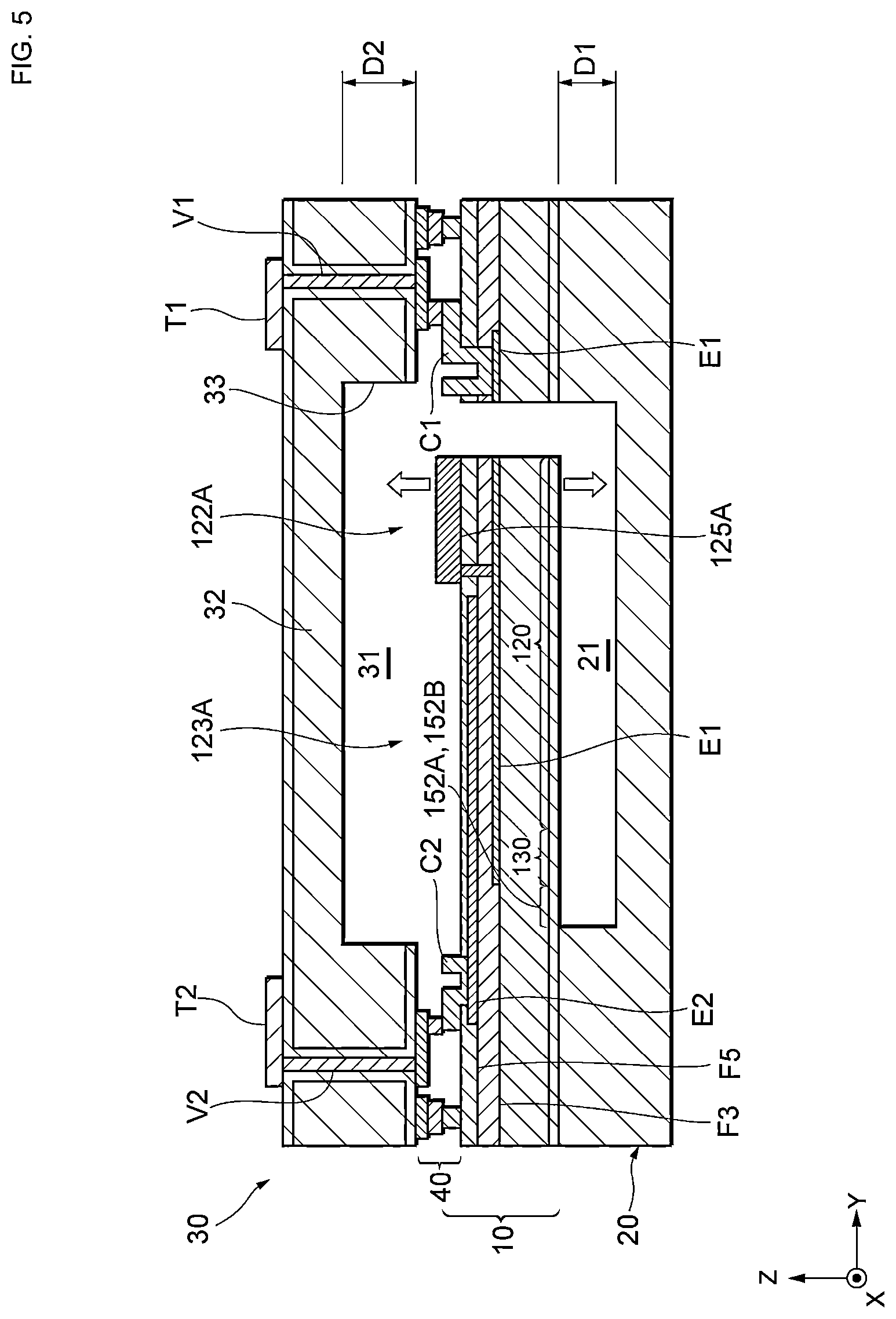 Patent US11824517 Figure 5 – Resonator and resonance device