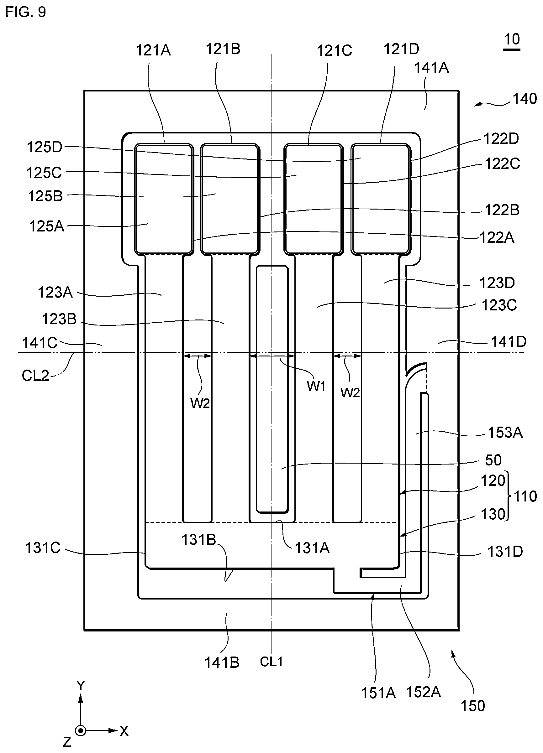 Patent US11824517 Figure 9 – Resonator and resonance device