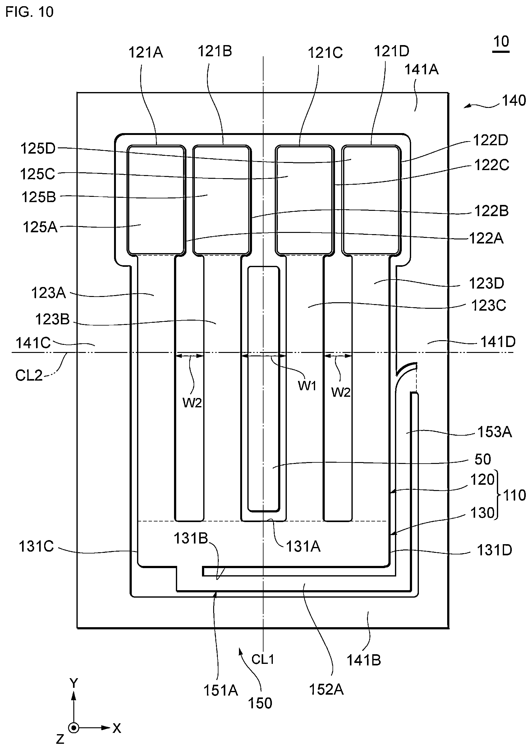 Patent US11824517 Figure 10 – Resonator and resonance device